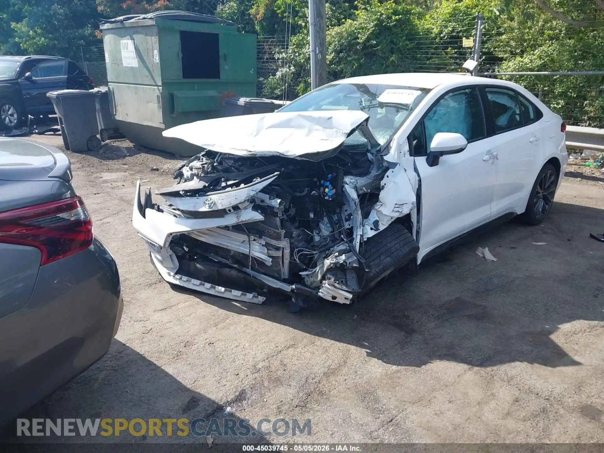 2 Фотография поврежденного автомобиля 5YFS4MCE5RP187248 TOYOTA COROLLA 2024