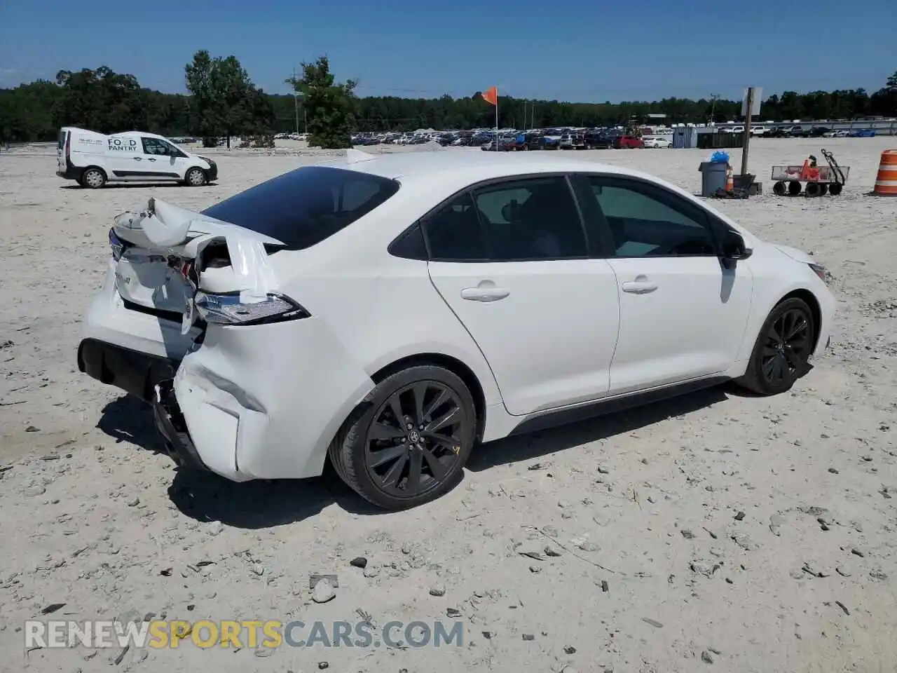 3 fotografías del automóvil dañado 5YFS4MCE5RP190585 TOYOTA COROLLA 2024