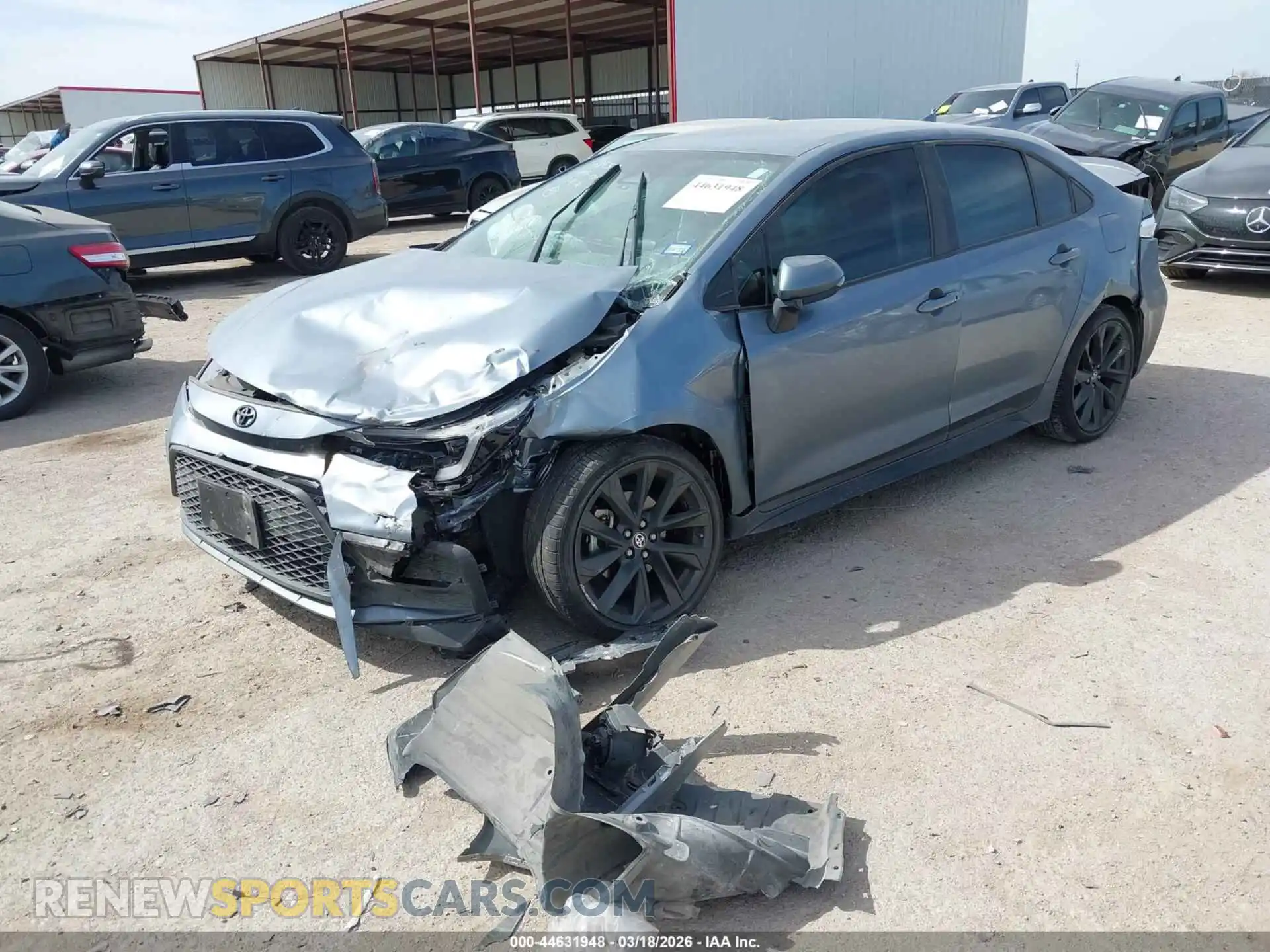 2 Photograph of a damaged car 5YFS4MCE5RP198573 TOYOTA COROLLA 2024