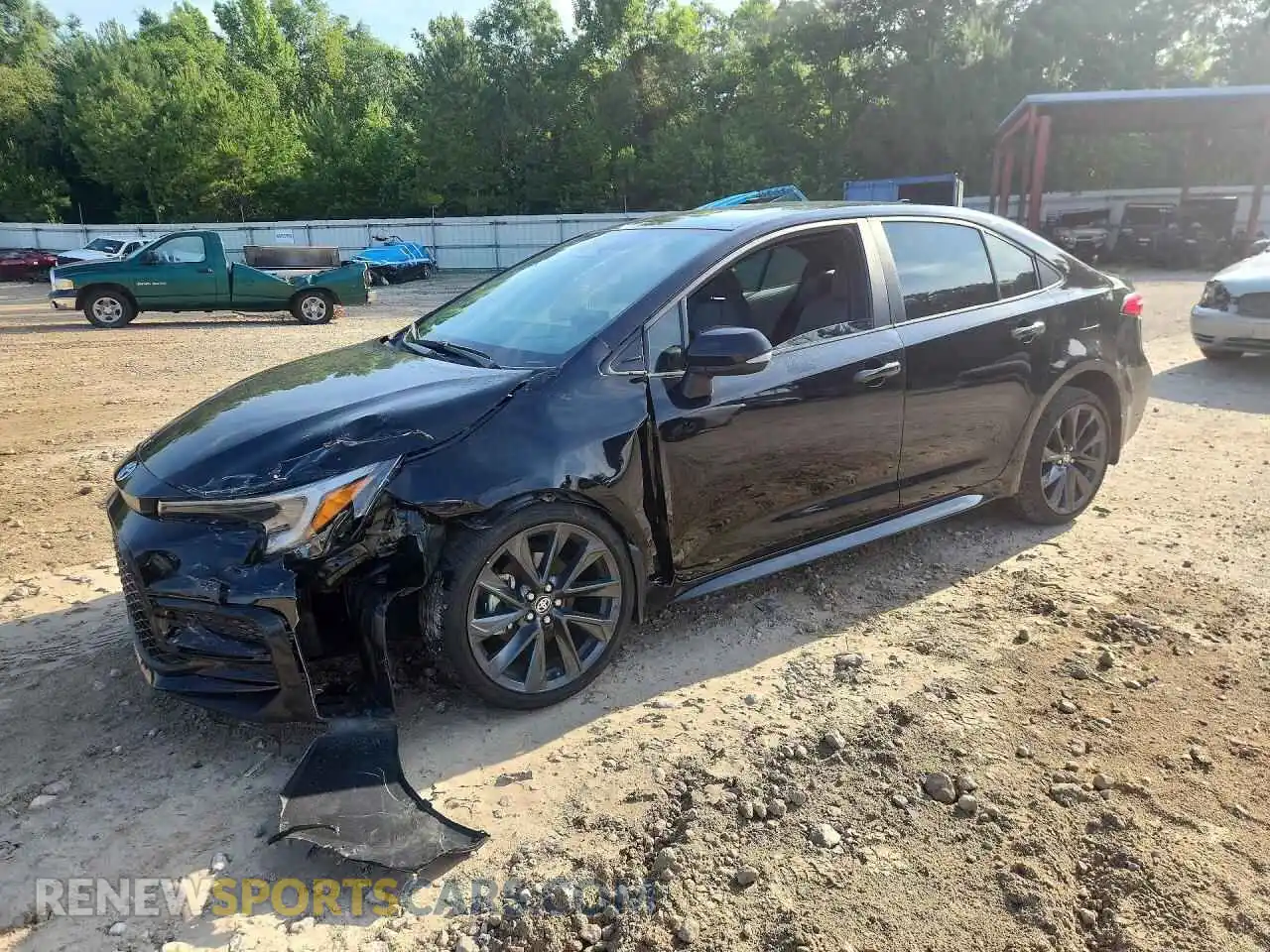 1 Photograph of a damaged car 5YFS4MCE5RP207577 TOYOTA COROLLA 2024