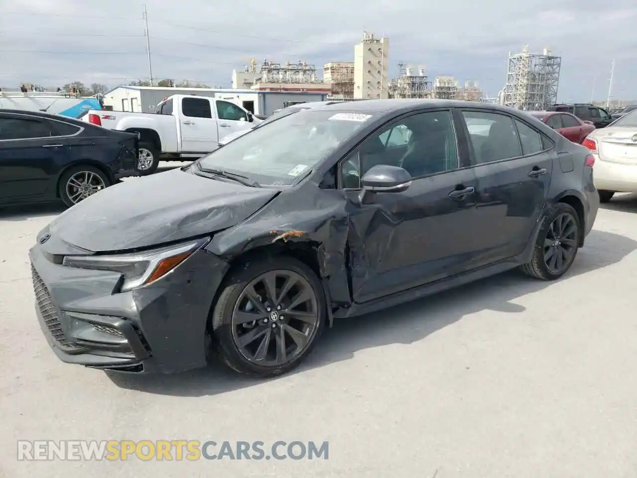 1 Photograph of a damaged car 5YFS4MCE5RP209538 TOYOTA COROLLA 2024