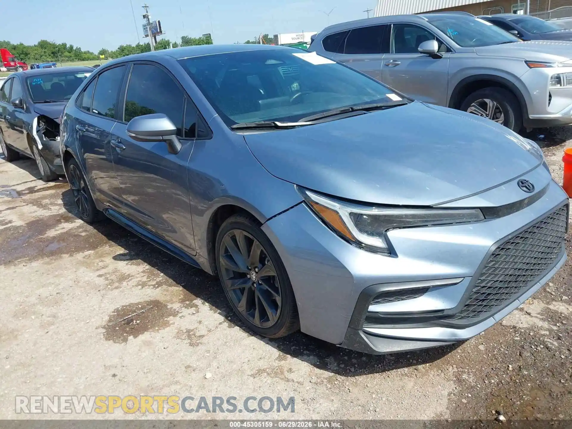 1 Photograph of a damaged car 5YFS4MCE6RP173701 TOYOTA COROLLA 2024