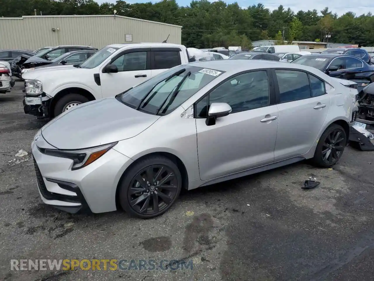 1 Photograph of a damaged car 5YFS4MCE6RP175125 TOYOTA COROLLA 2024