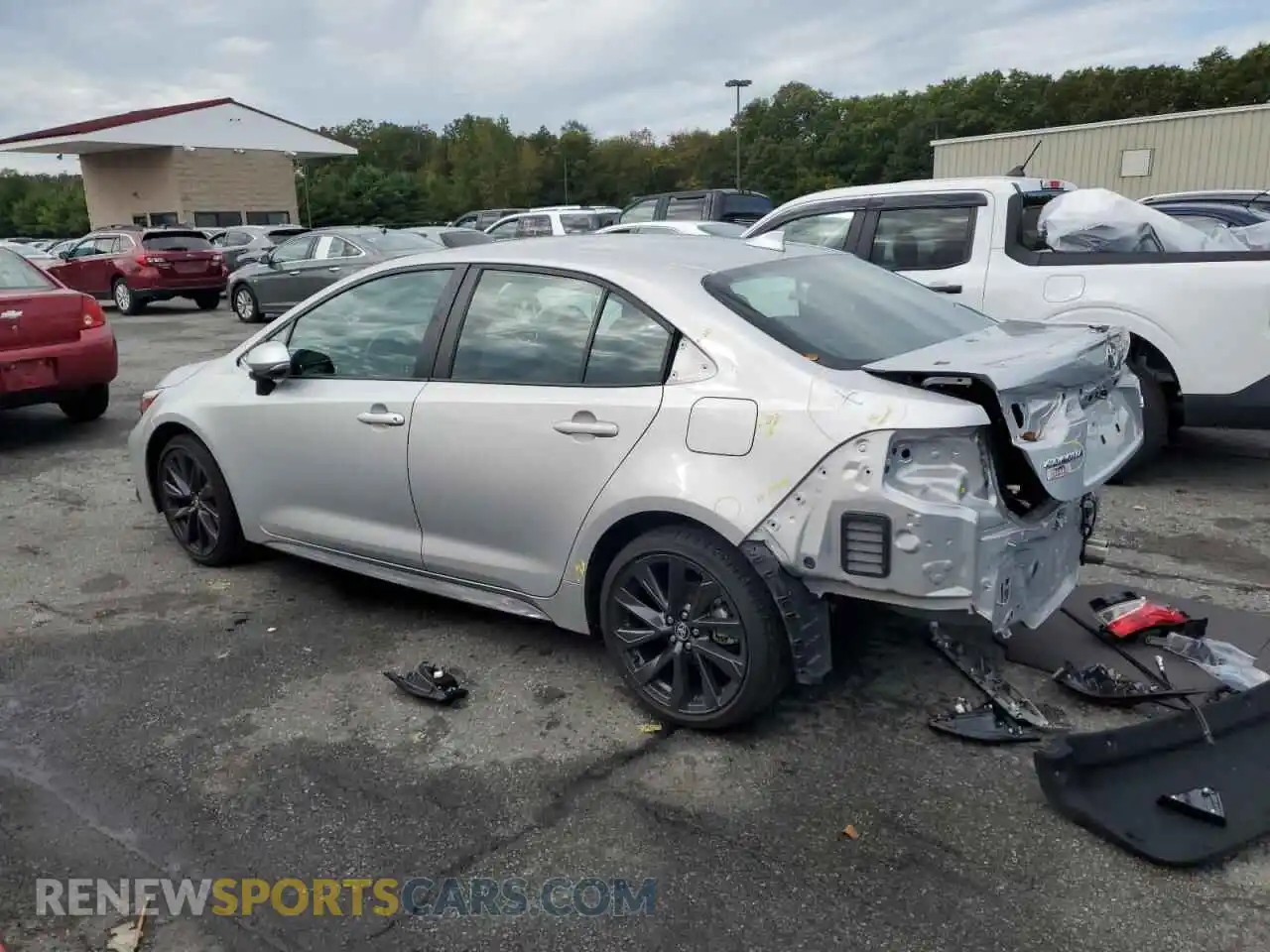 2 Photograph of a damaged car 5YFS4MCE6RP175125 TOYOTA COROLLA 2024