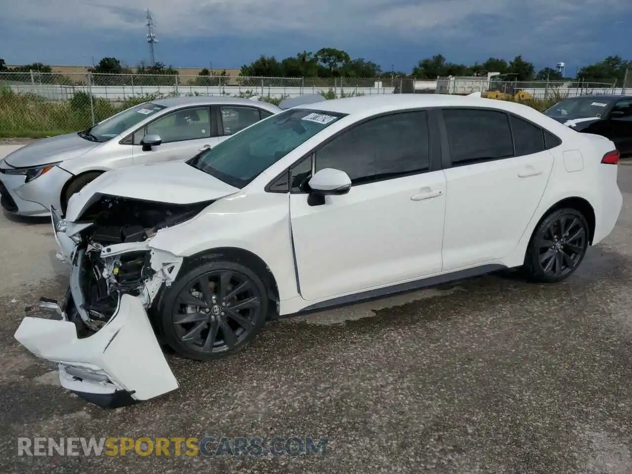 1 Photograph of a damaged car 5YFS4MCE6RP176131 TOYOTA COROLLA 2024