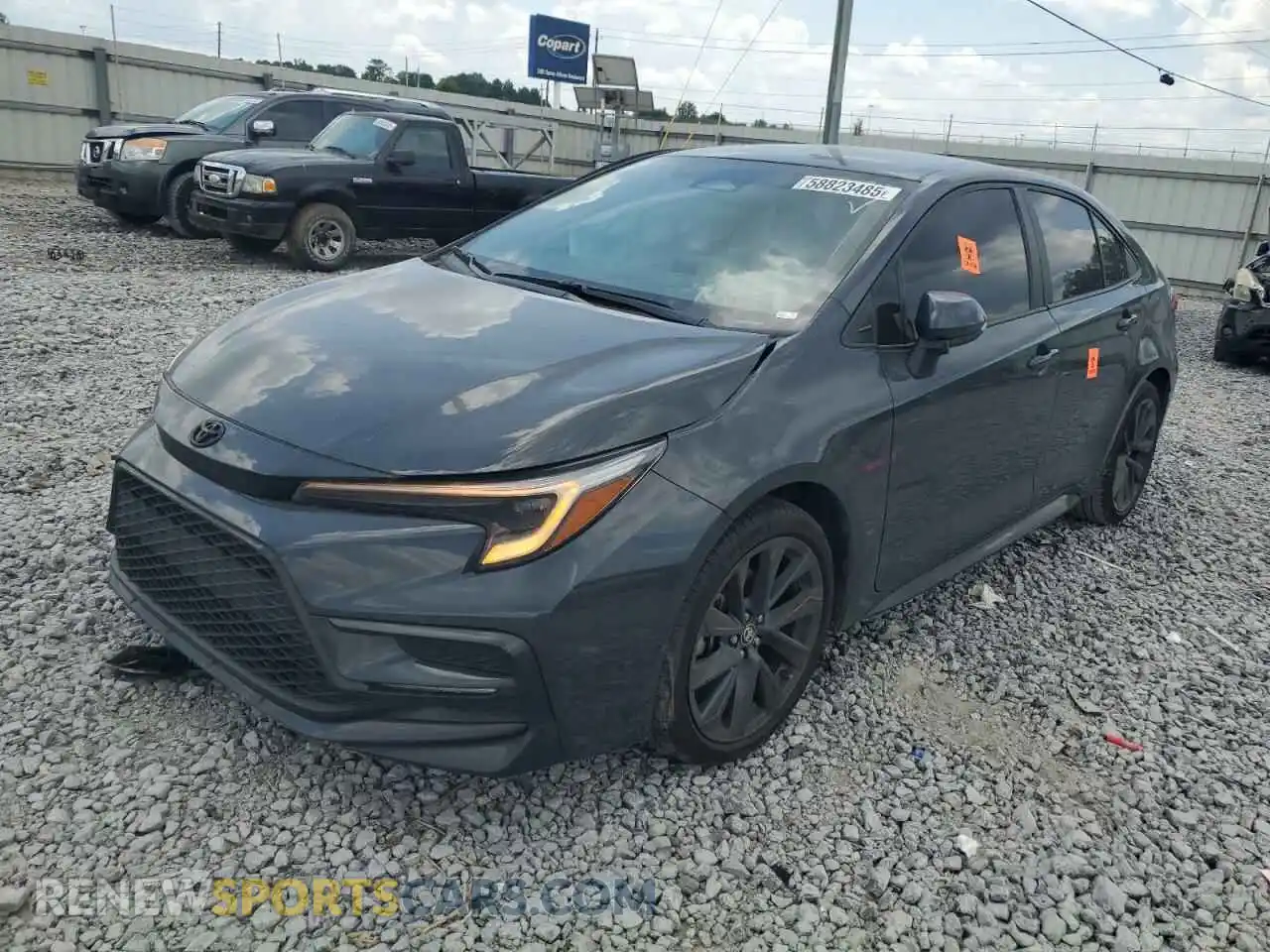 1 Photograph of a damaged car 5YFS4MCE6RP180356 TOYOTA COROLLA 2024