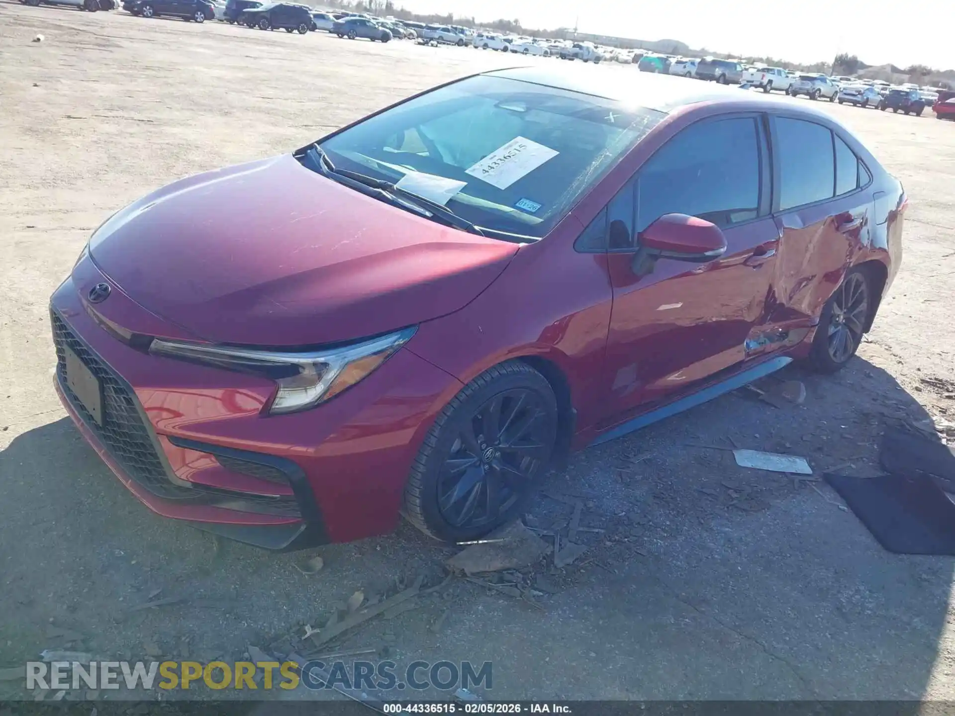 2 Фотография поврежденного автомобиля 5YFS4MCE6RP184052 TOYOTA COROLLA 2024