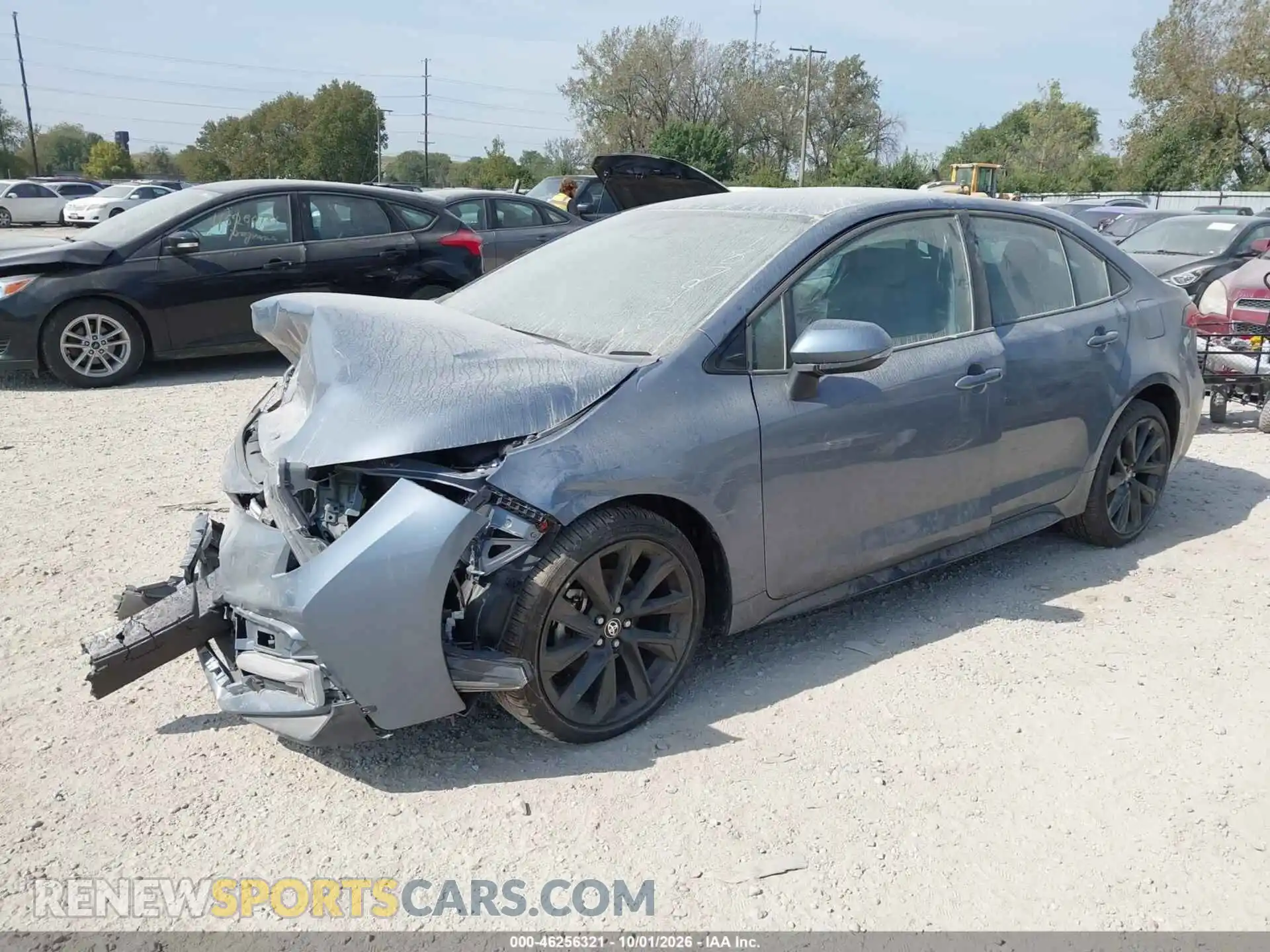 2 fotografías del automóvil dañado 5YFS4MCE6RP187985 TOYOTA COROLLA 2024