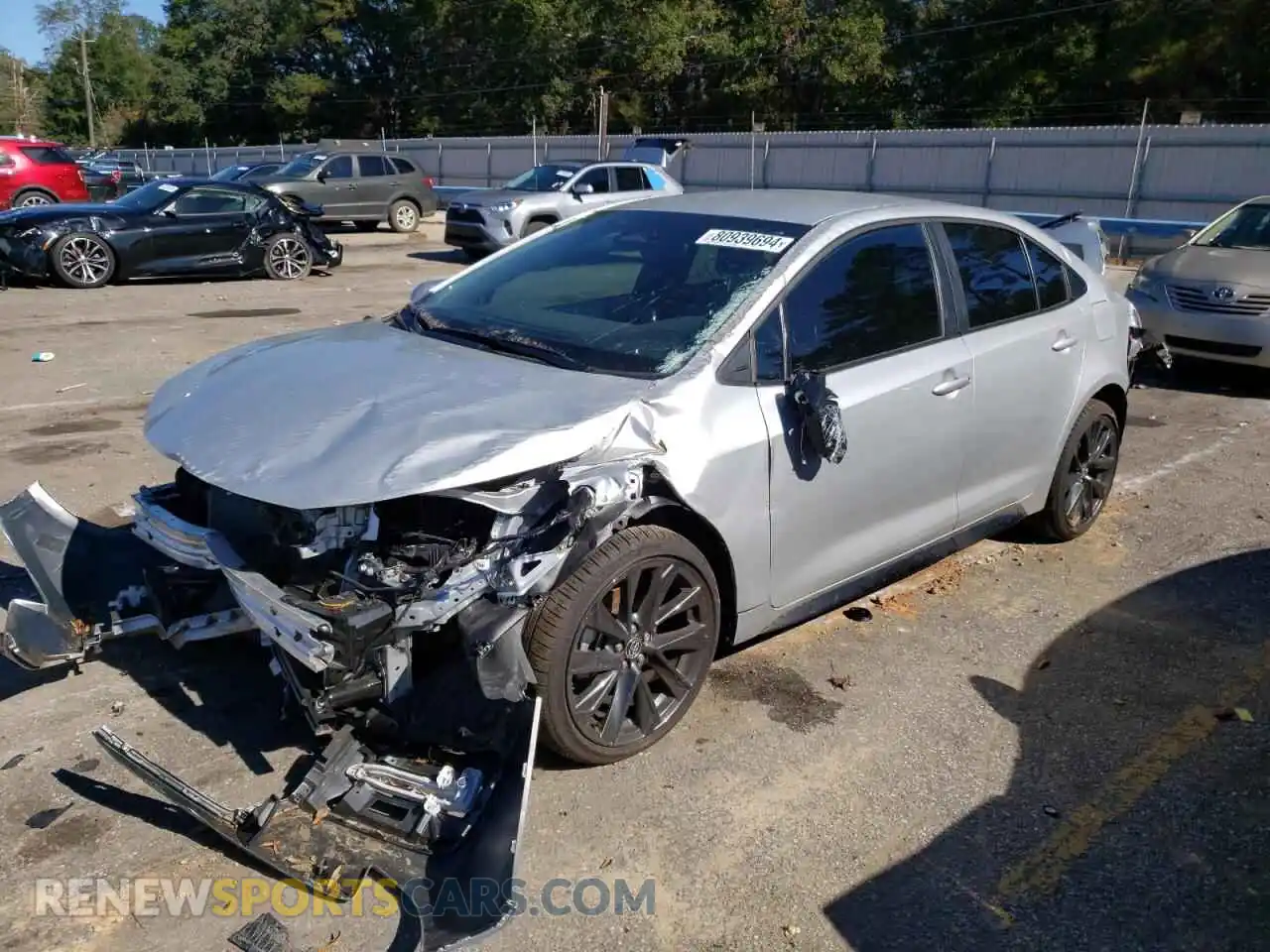 1 Photograph of a damaged car 5YFS4MCE6RP191101 TOYOTA COROLLA 2024