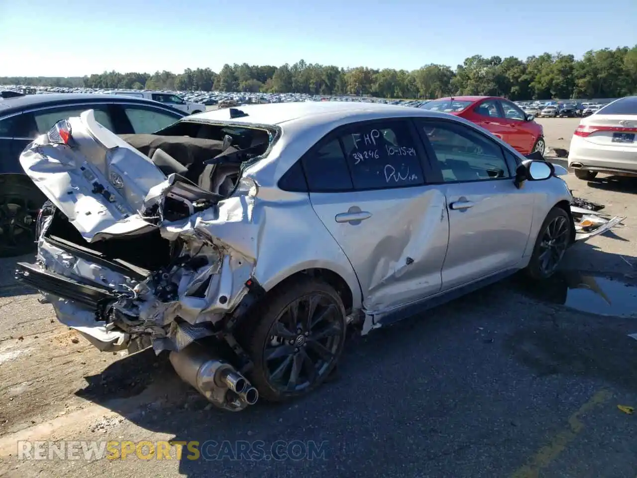3 Photograph of a damaged car 5YFS4MCE6RP191101 TOYOTA COROLLA 2024
