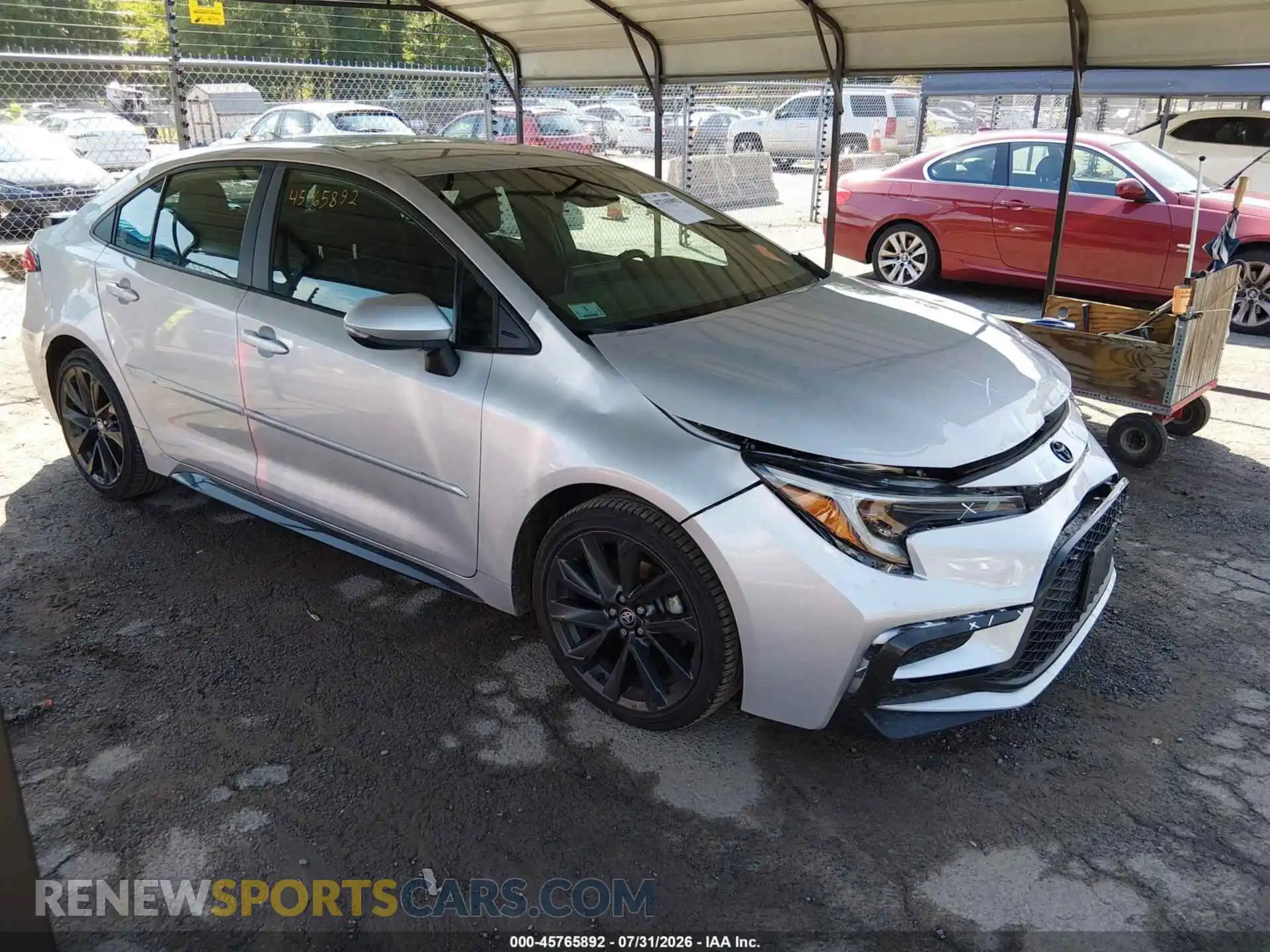1 fotografías del automóvil dañado 5YFS4MCE6RP191230 TOYOTA COROLLA 2024