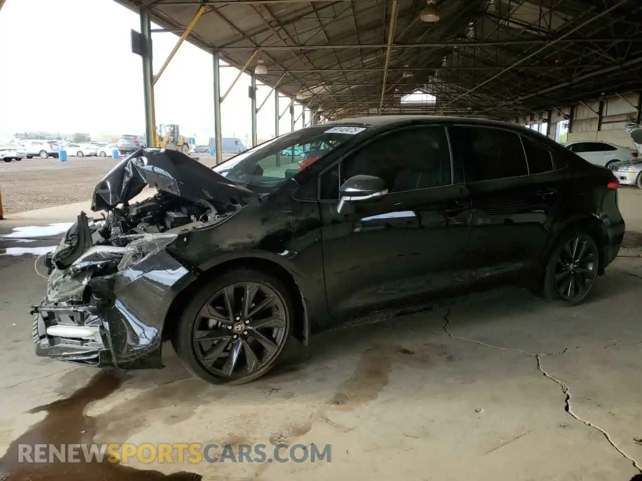 1 Photograph of a damaged car 5YFS4MCE6RP191406 TOYOTA COROLLA 2024