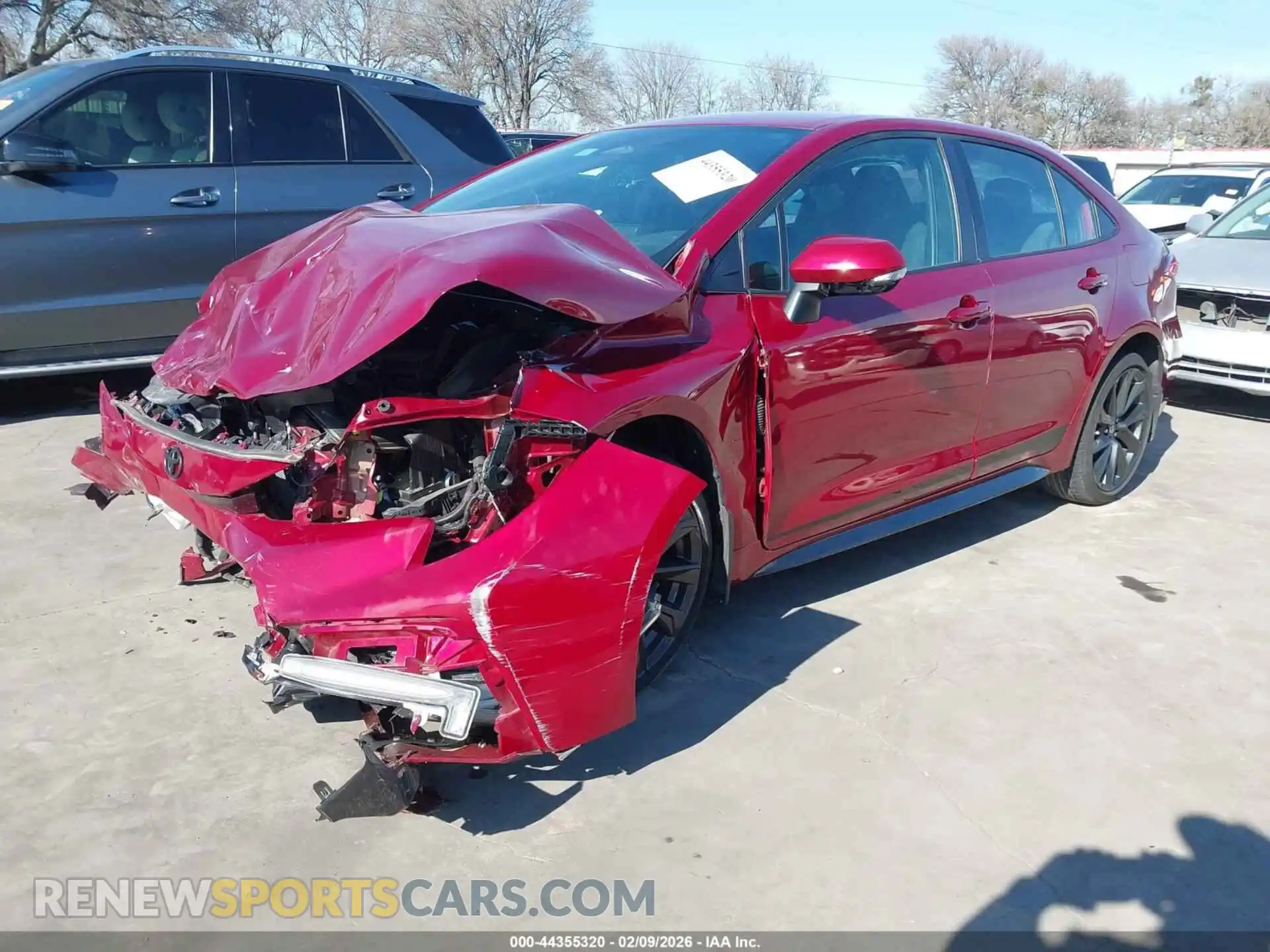 2 Photograph of a damaged car 5YFS4MCE6RP192345 TOYOTA COROLLA 2024
