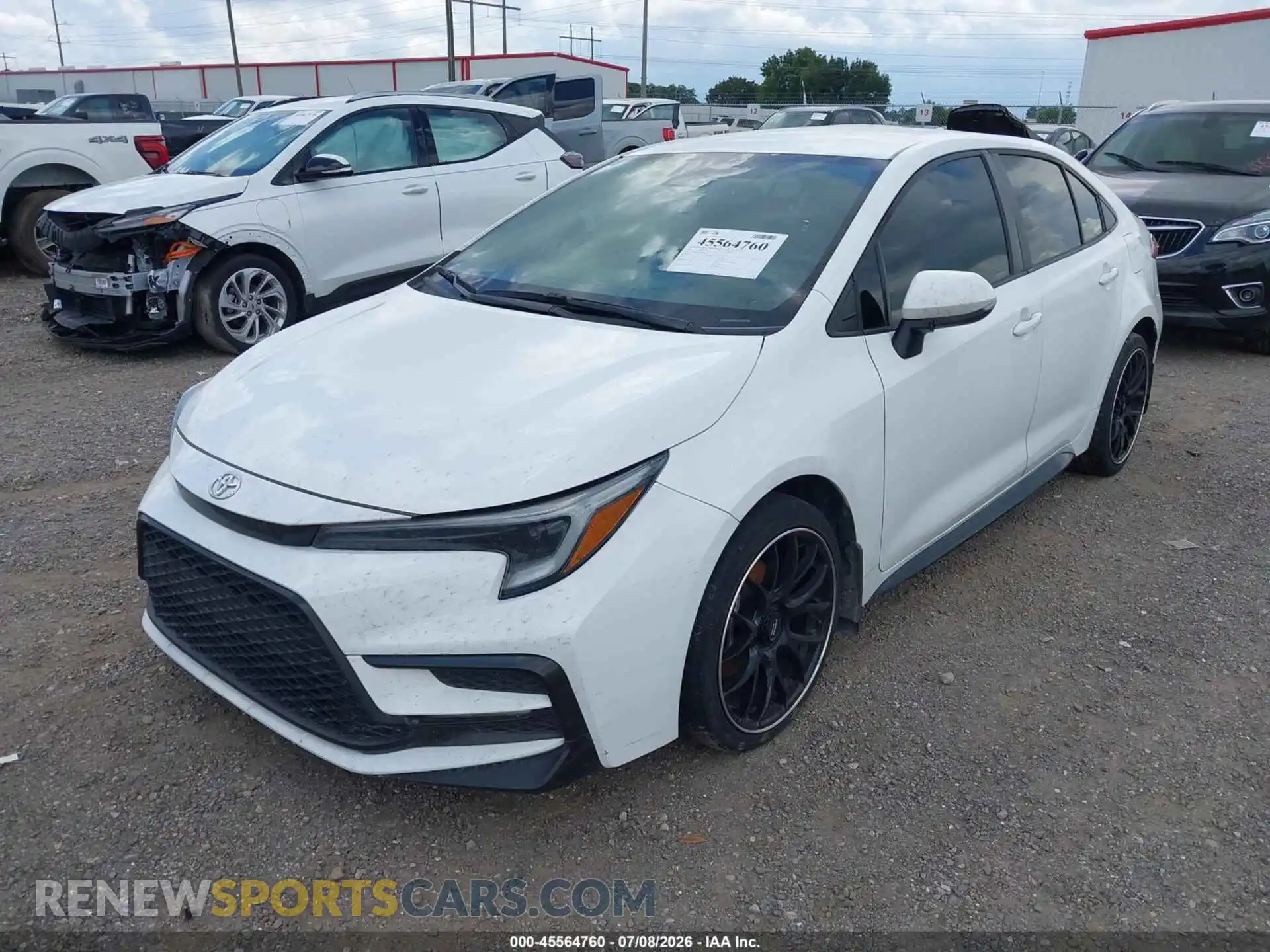 2 Photograph of a damaged car 5YFS4MCE6RP194628 TOYOTA COROLLA 2024