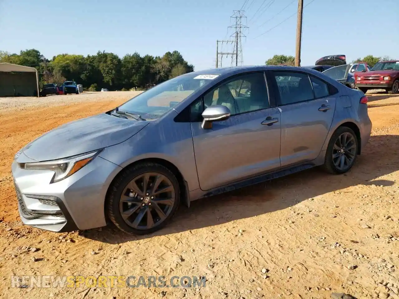 1 Photograph of a damaged car 5YFS4MCE6RP206552 TOYOTA COROLLA 2024