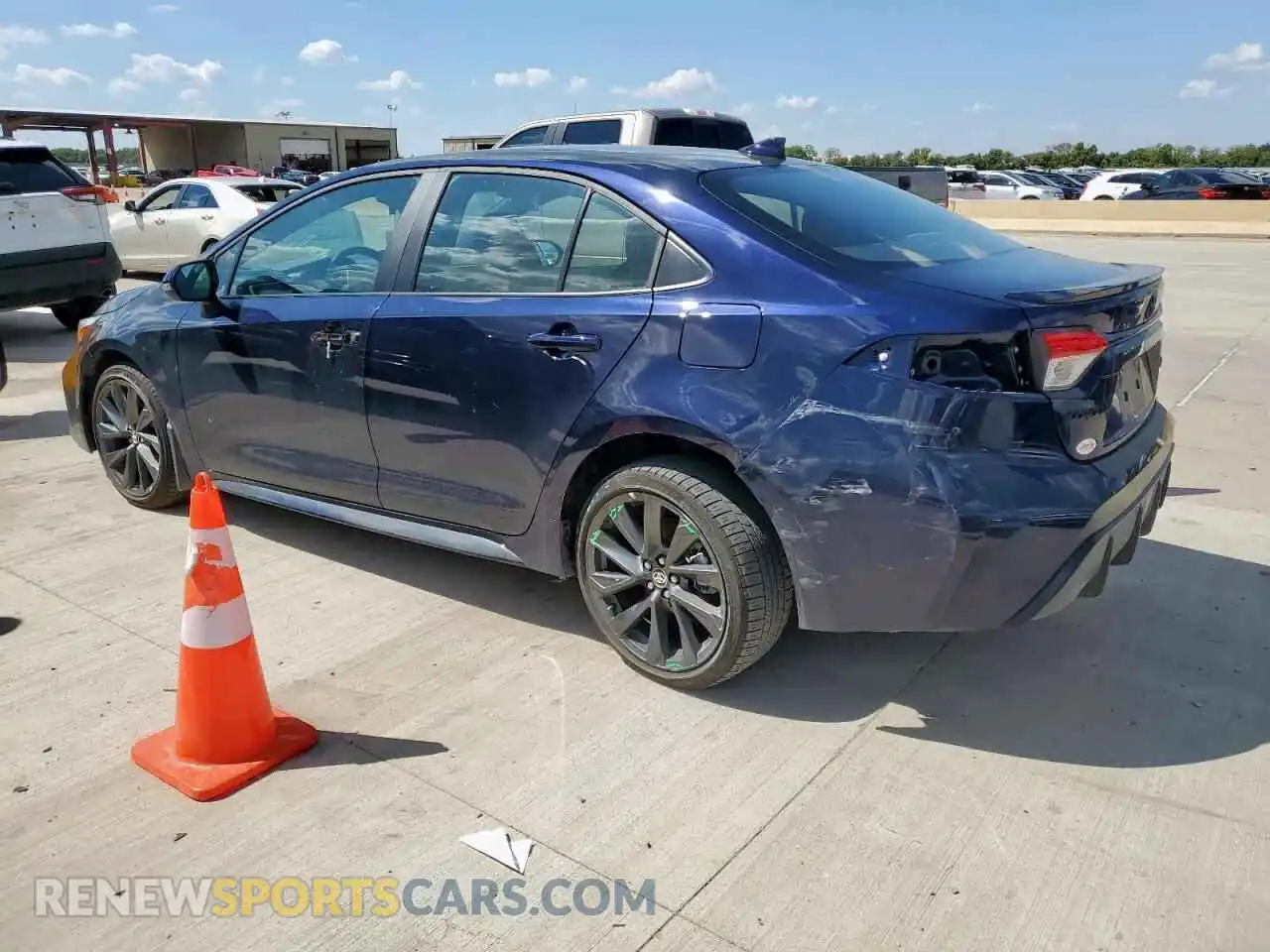 2 Photograph of a damaged car 5YFS4MCE6RP212688 TOYOTA COROLLA 2024