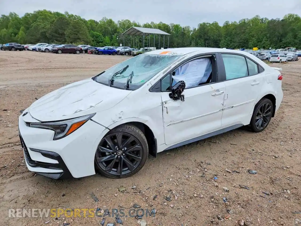 1 Photograph of a damaged car 5YFS4MCE6RP213341 TOYOTA COROLLA 2024