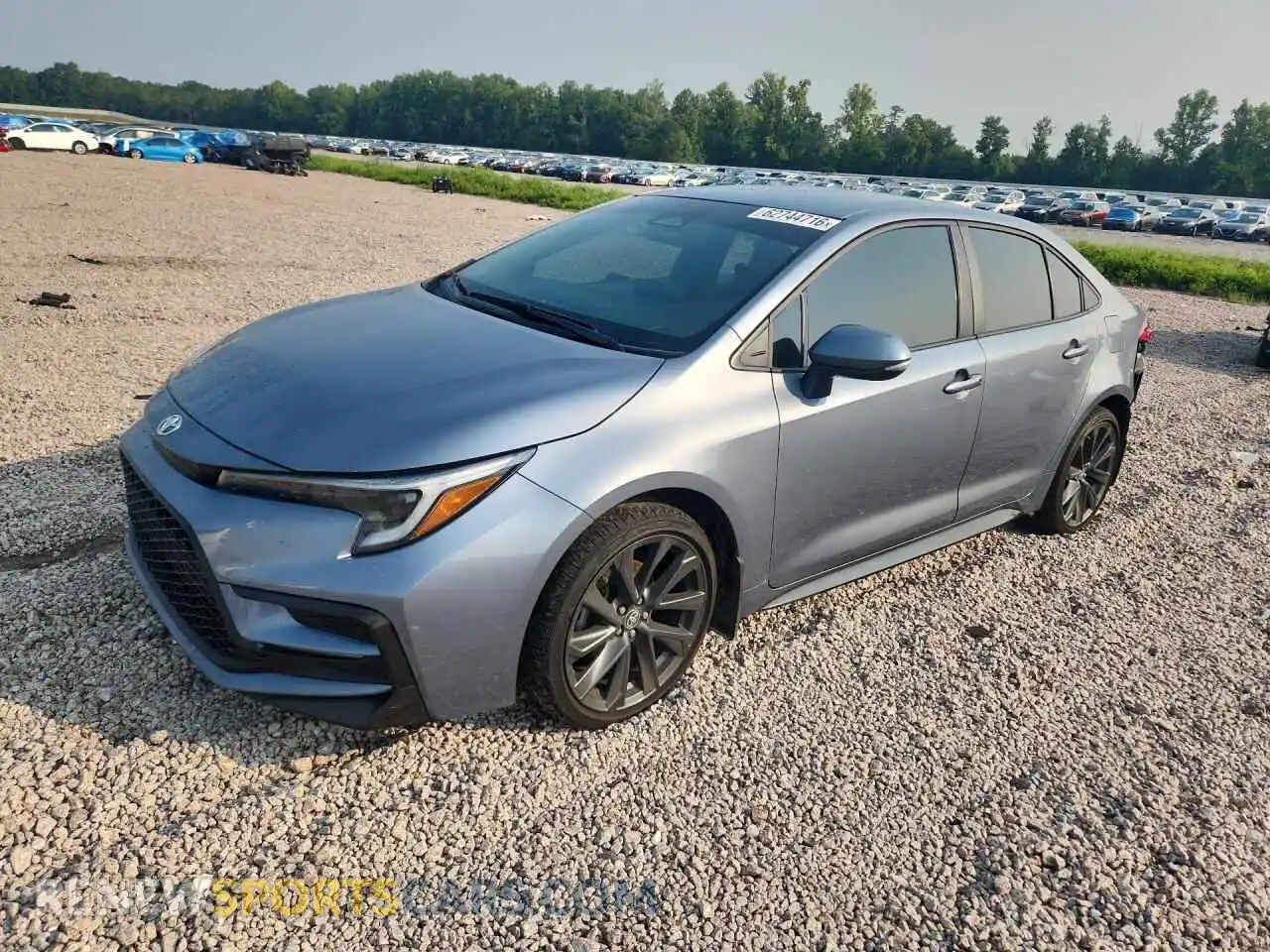 1 Photograph of a damaged car 5YFS4MCE6RP214022 TOYOTA COROLLA 2024