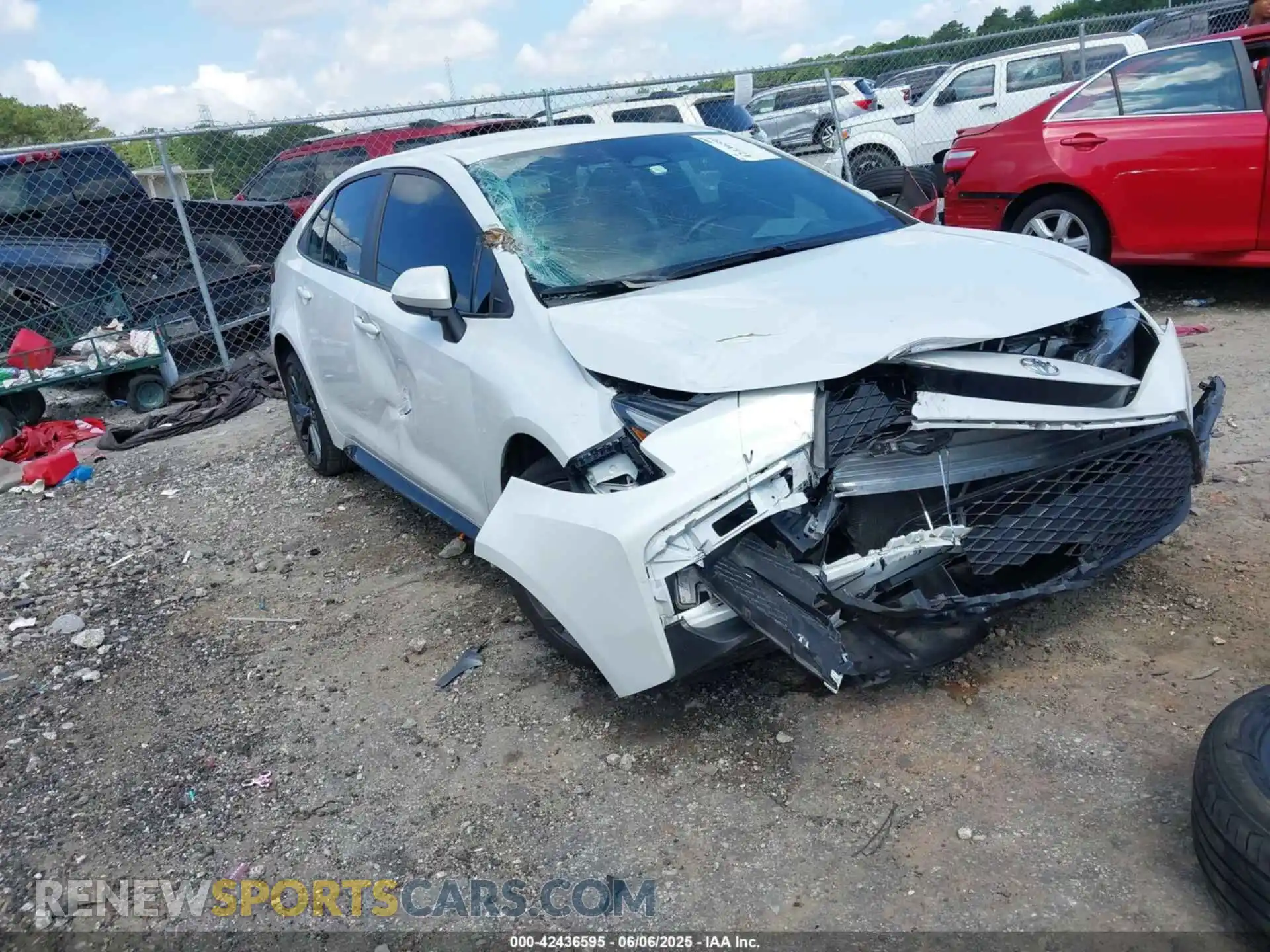 1 Photograph of a damaged car 5YFS4MCE7RP172184 TOYOTA COROLLA 2024