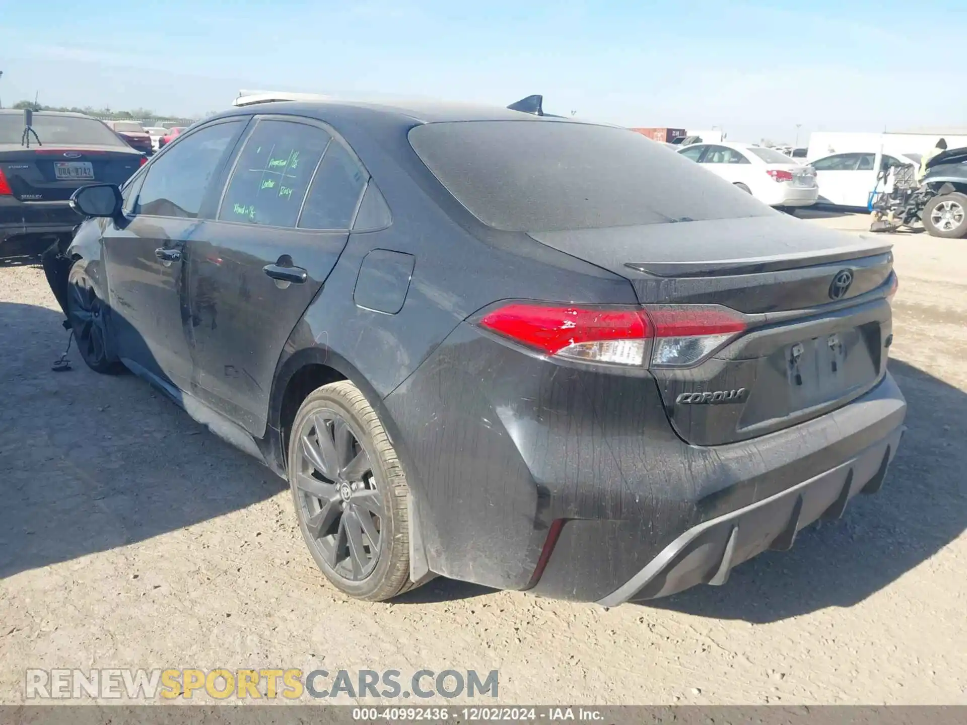 3 Photograph of a damaged car 5YFS4MCE7RP179099 TOYOTA COROLLA 2024