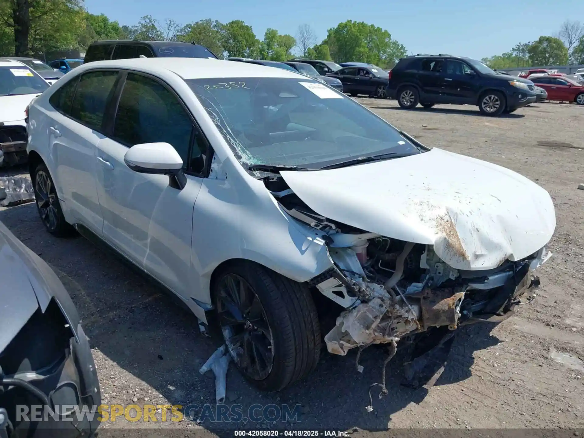 1 Photograph of a damaged car 5YFS4MCE7RP179152 TOYOTA COROLLA 2024