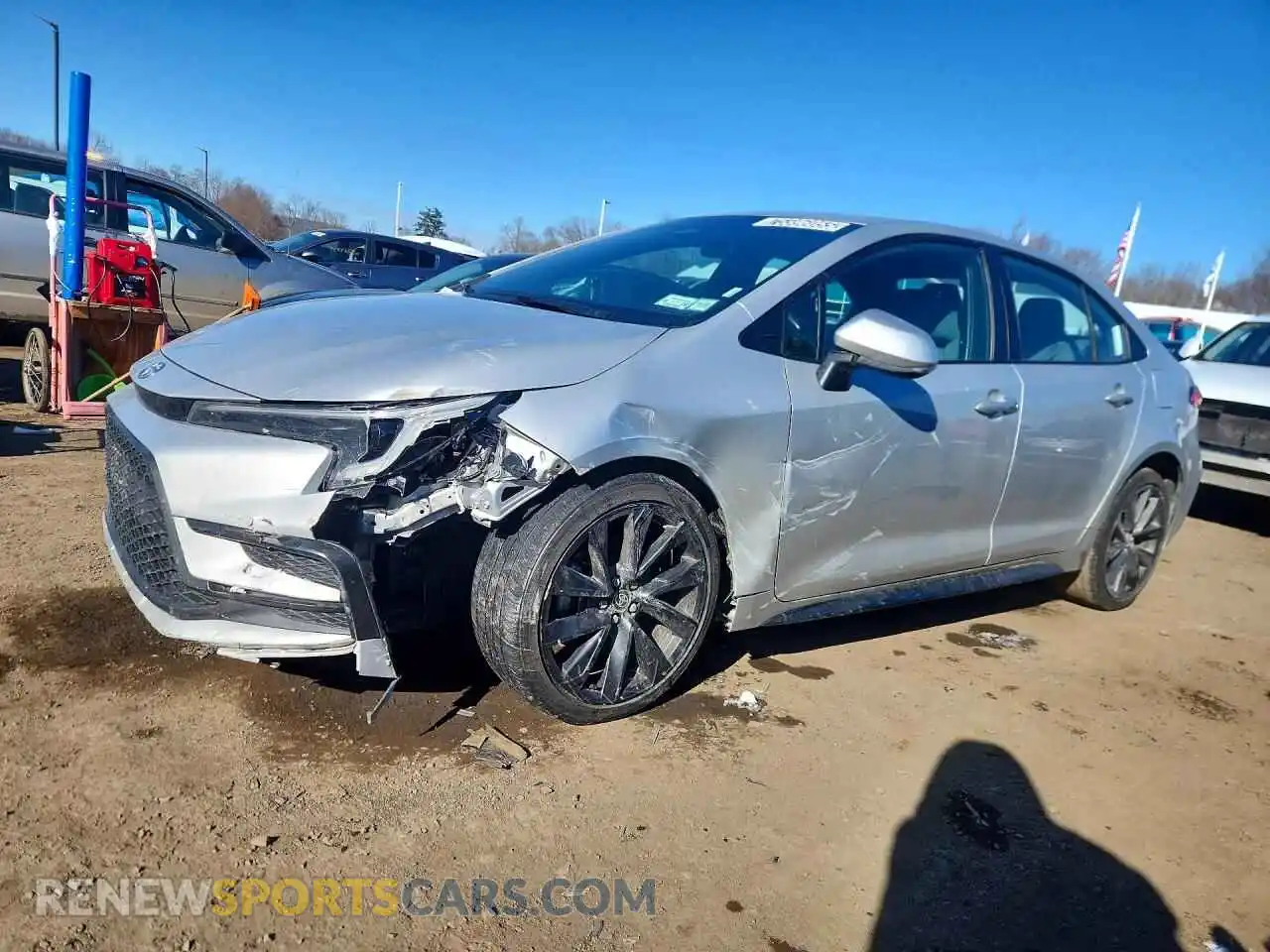 1 Photograph of a damaged car 5YFS4MCE7RP179300 TOYOTA COROLLA 2024