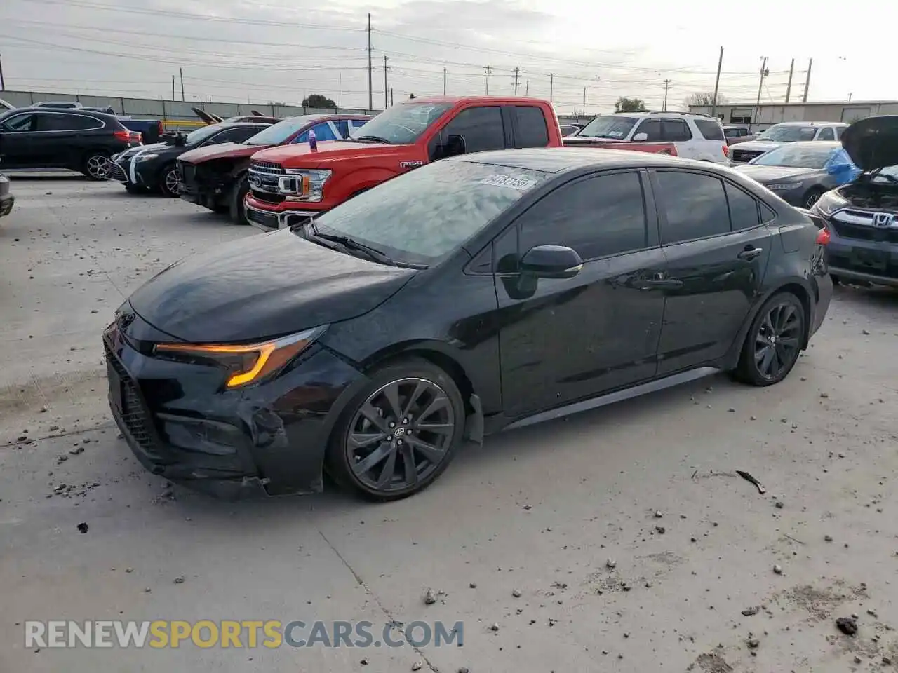1 Photograph of a damaged car 5YFS4MCE7RP192757 TOYOTA COROLLA 2024