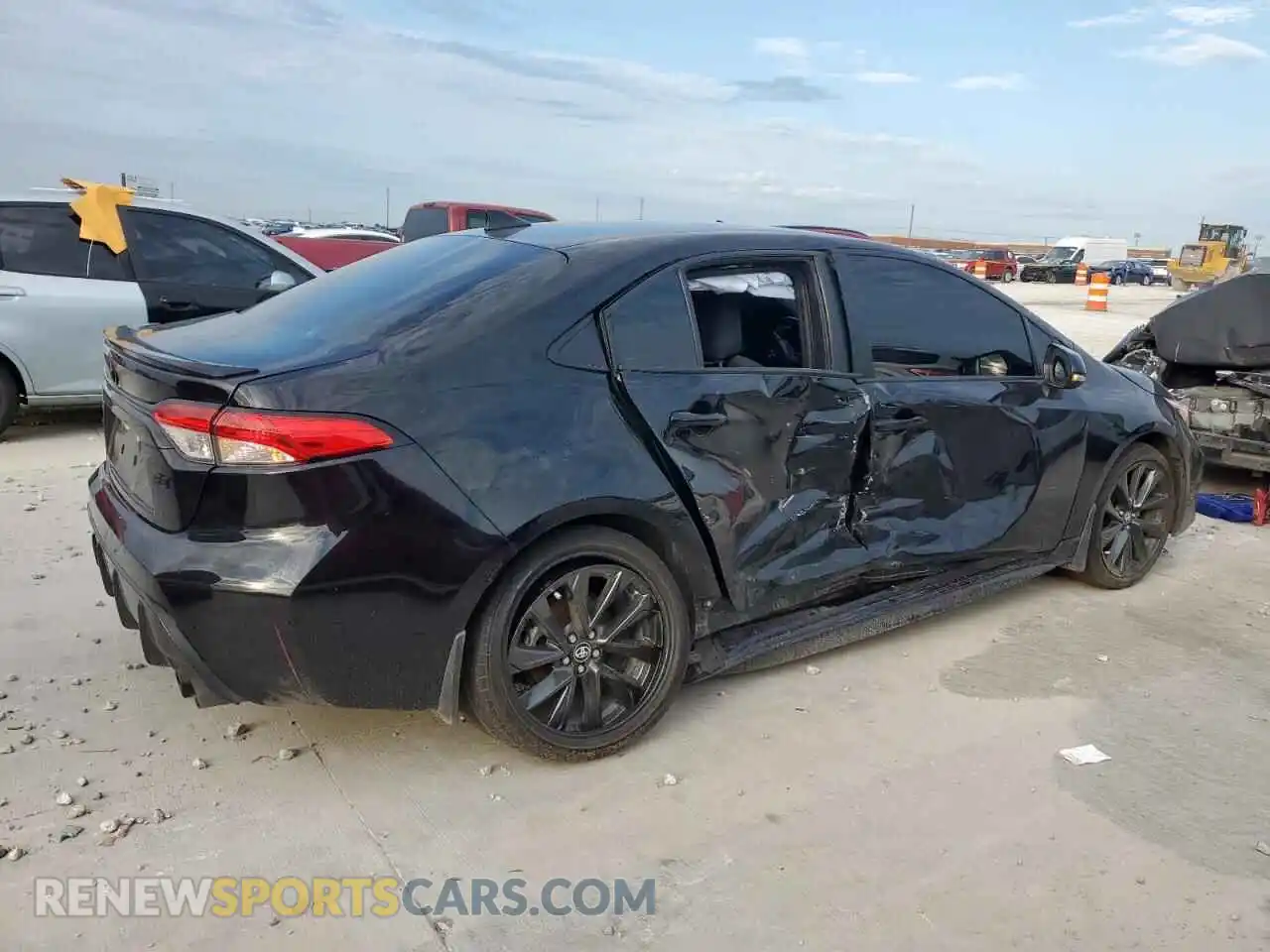 3 Photograph of a damaged car 5YFS4MCE7RP192757 TOYOTA COROLLA 2024