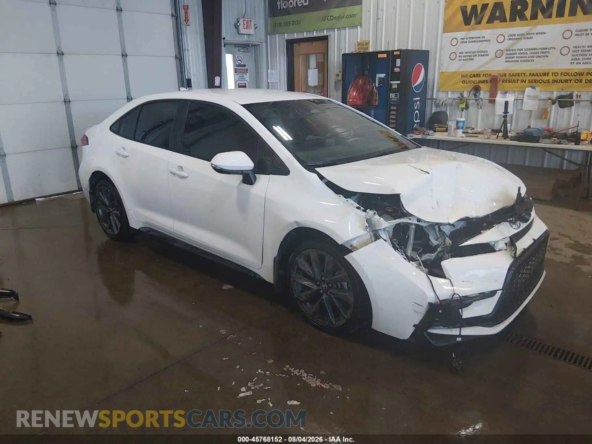 1 Photograph of a damaged car 5YFS4MCE7RP196906 TOYOTA COROLLA 2024