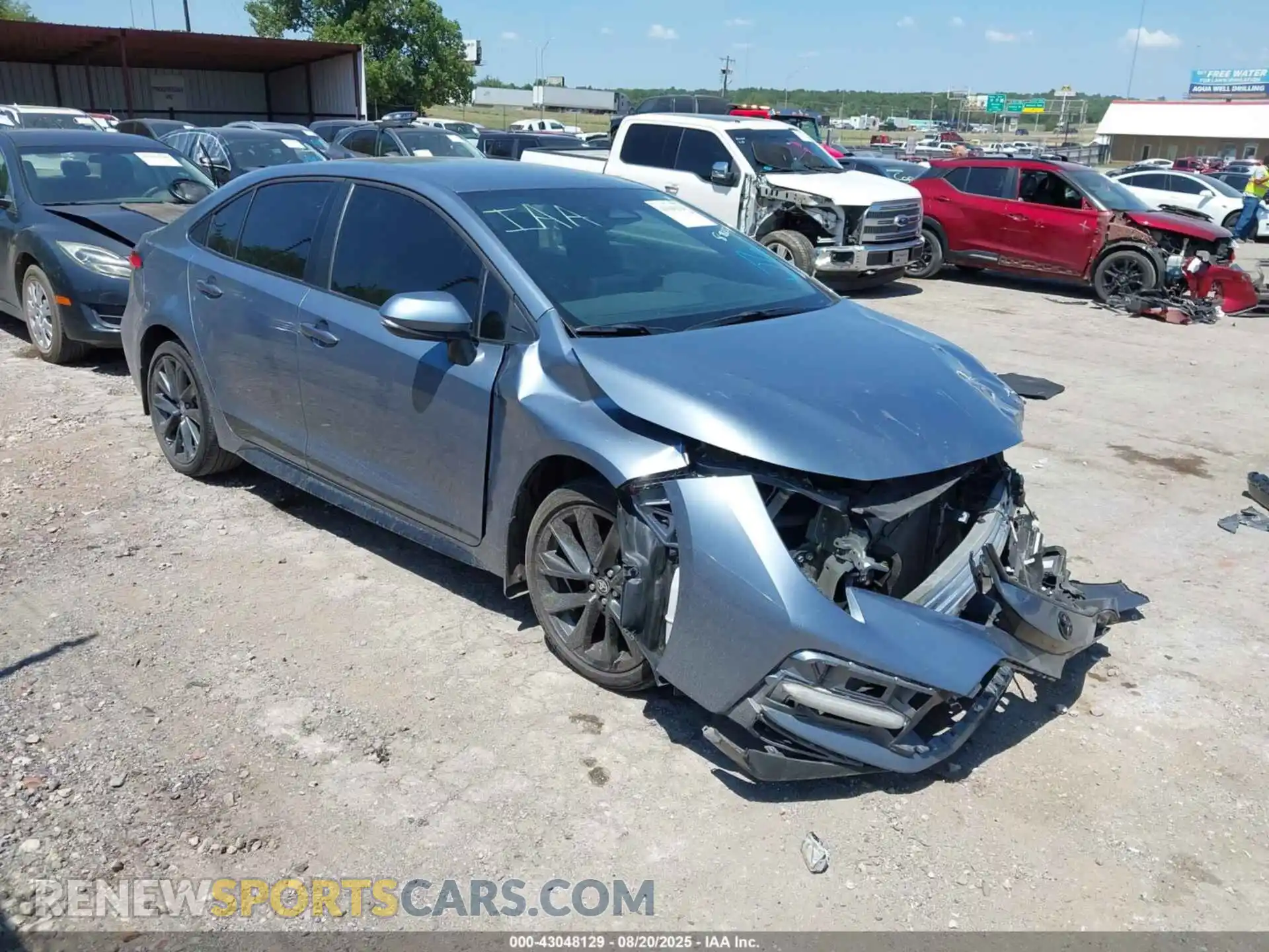 1 Photograph of a damaged car 5YFS4MCE7RP204633 TOYOTA COROLLA 2024