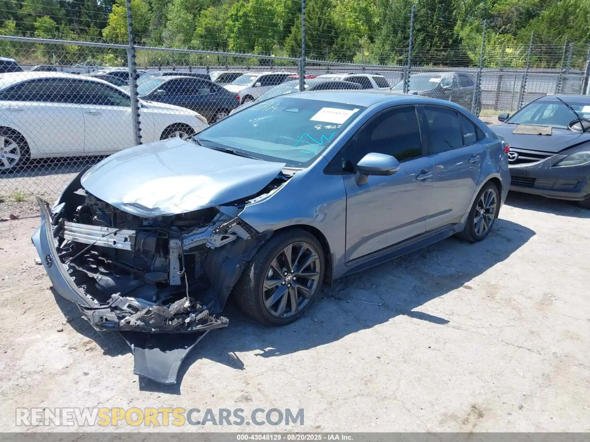 2 Photograph of a damaged car 5YFS4MCE7RP204633 TOYOTA COROLLA 2024