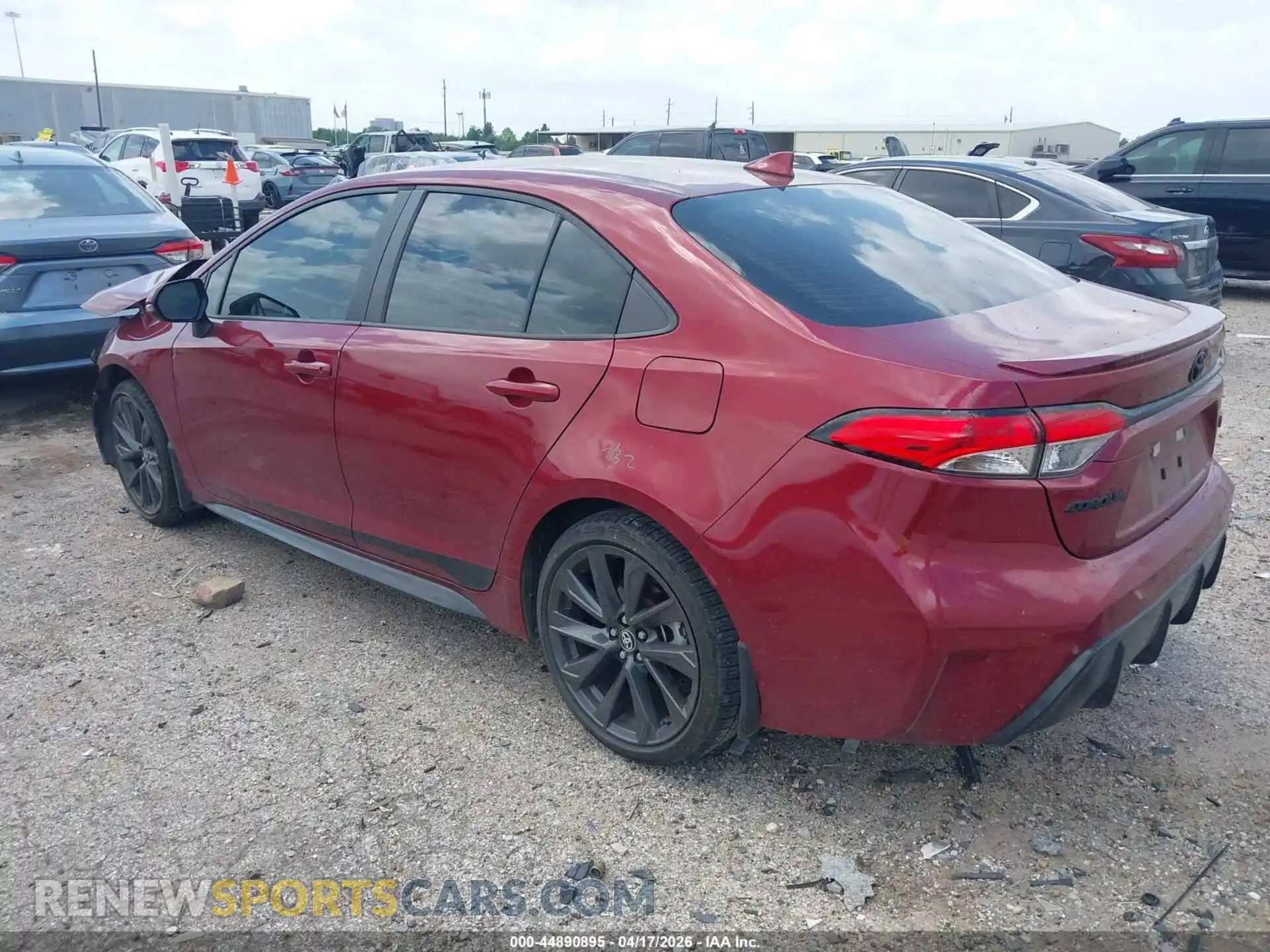 3 Photograph of a damaged car 5YFS4MCE7RP207144 TOYOTA COROLLA 2024
