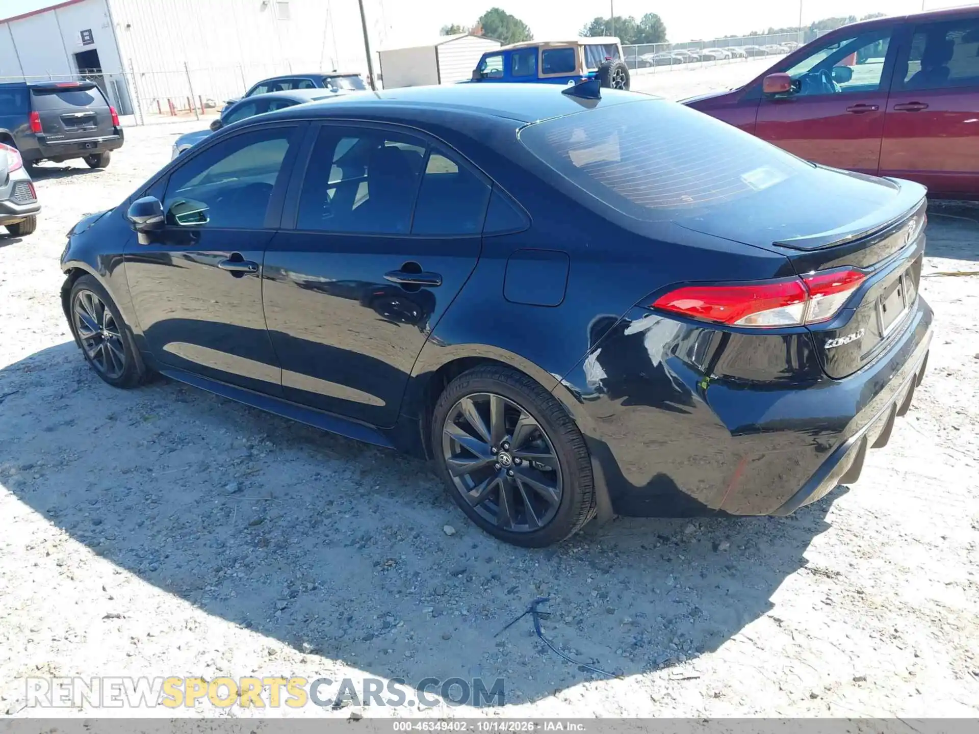 3 fotografías del automóvil dañado 5YFS4MCE7RP211372 TOYOTA COROLLA 2024