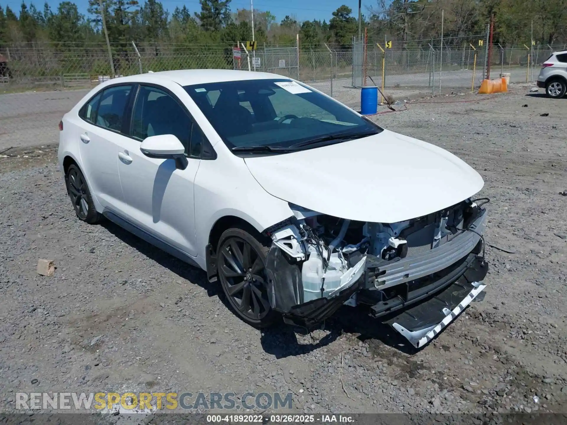 1 Photograph of a damaged car 5YFS4MCE7RP217155 TOYOTA COROLLA 2024