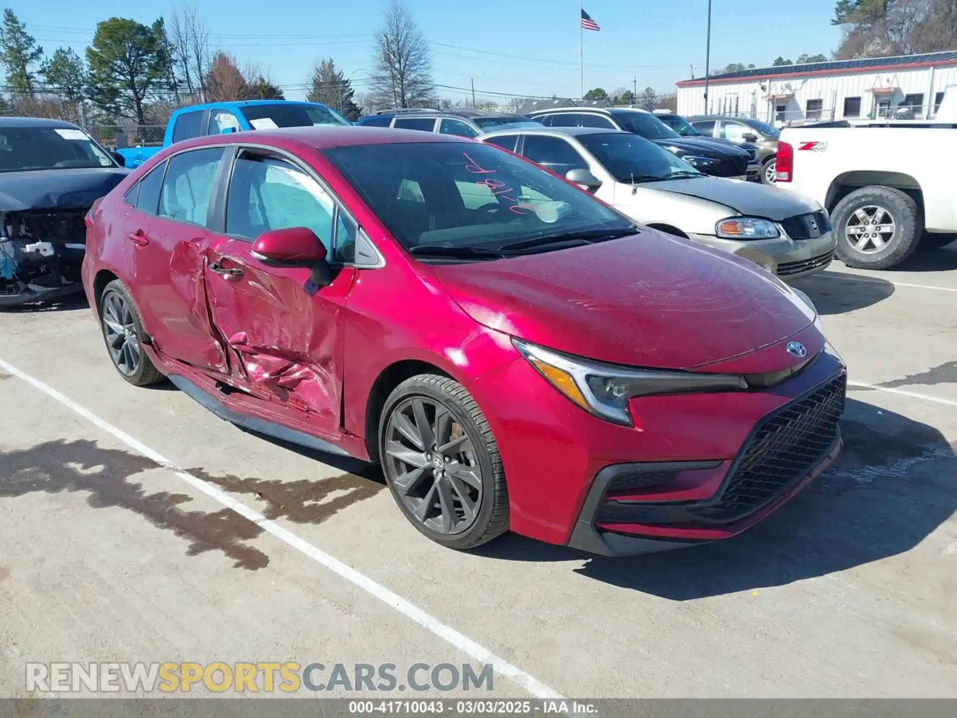 1 Photograph of a damaged car 5YFS4MCE8RP189267 TOYOTA COROLLA 2024