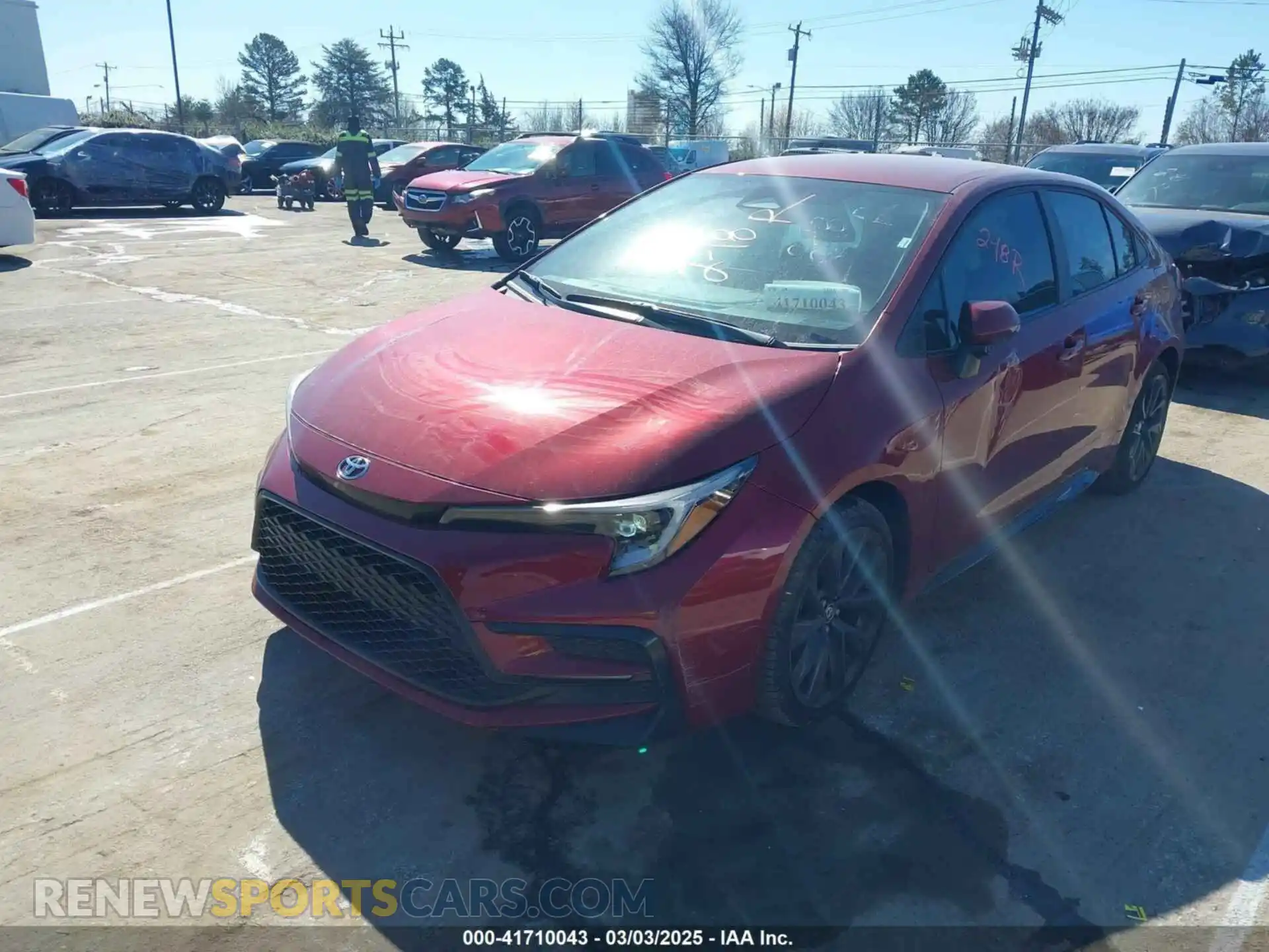2 Photograph of a damaged car 5YFS4MCE8RP189267 TOYOTA COROLLA 2024