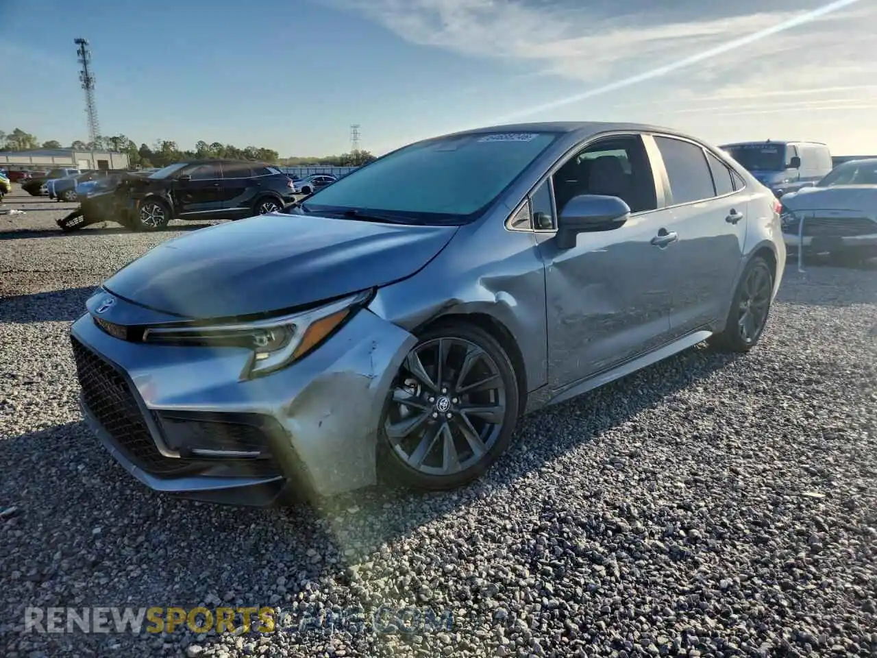 1 Photograph of a damaged car 5YFS4MCE8RP193013 TOYOTA COROLLA 2024