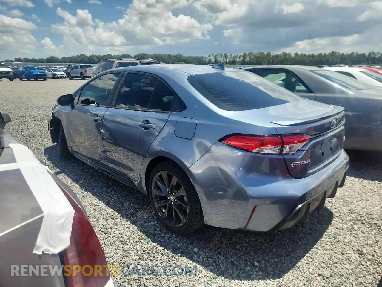 2 Photograph of a damaged car 5YFS4MCE8RP193013 TOYOTA COROLLA 2024