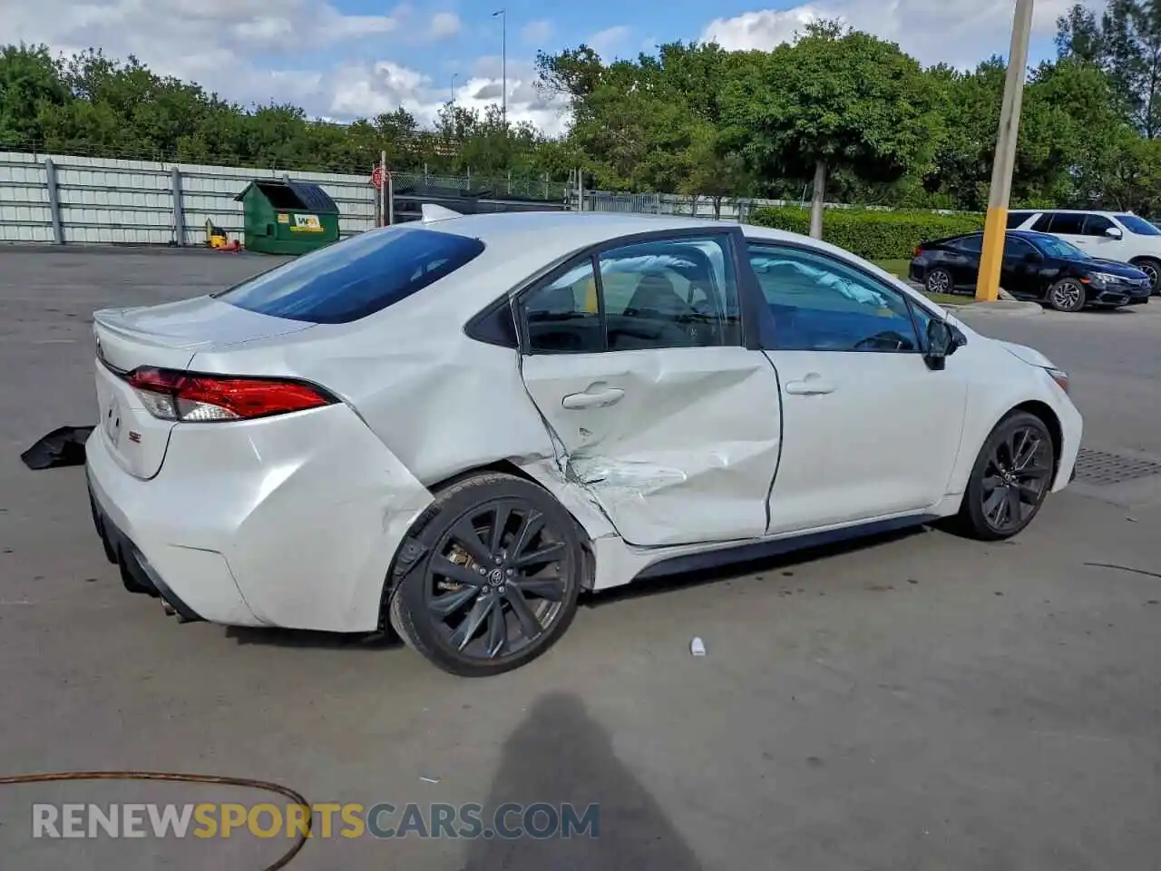 3 Photograph of a damaged car 5YFS4MCE8RP193819 TOYOTA COROLLA 2024