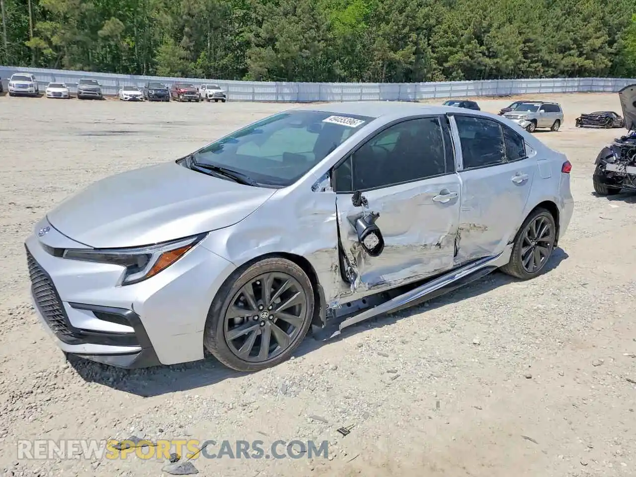 1 Photograph of a damaged car 5YFS4MCE8RP200154 TOYOTA COROLLA 2024