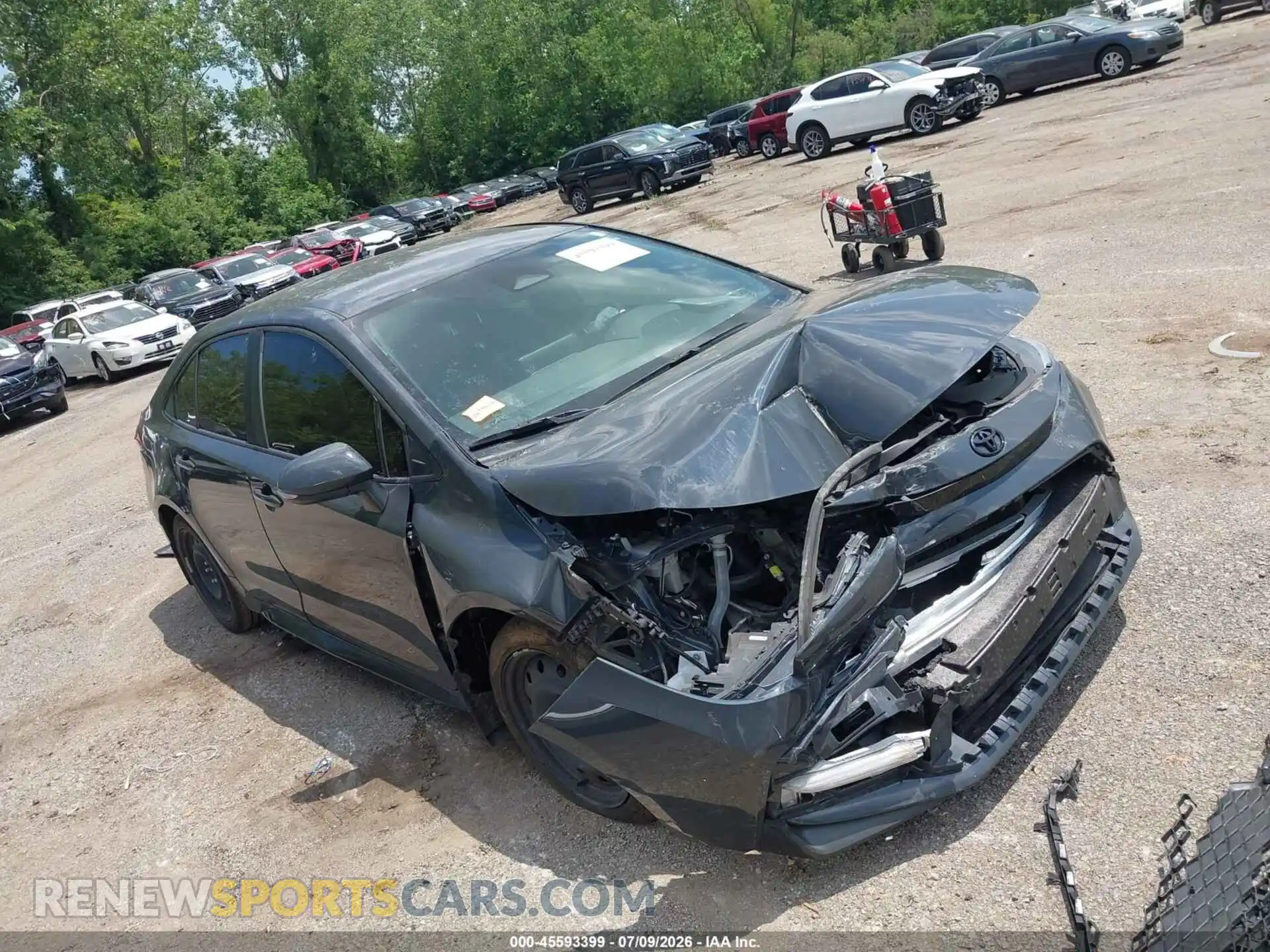 1 Photograph of a damaged car 5YFS4MCE8RP205144 TOYOTA COROLLA 2024