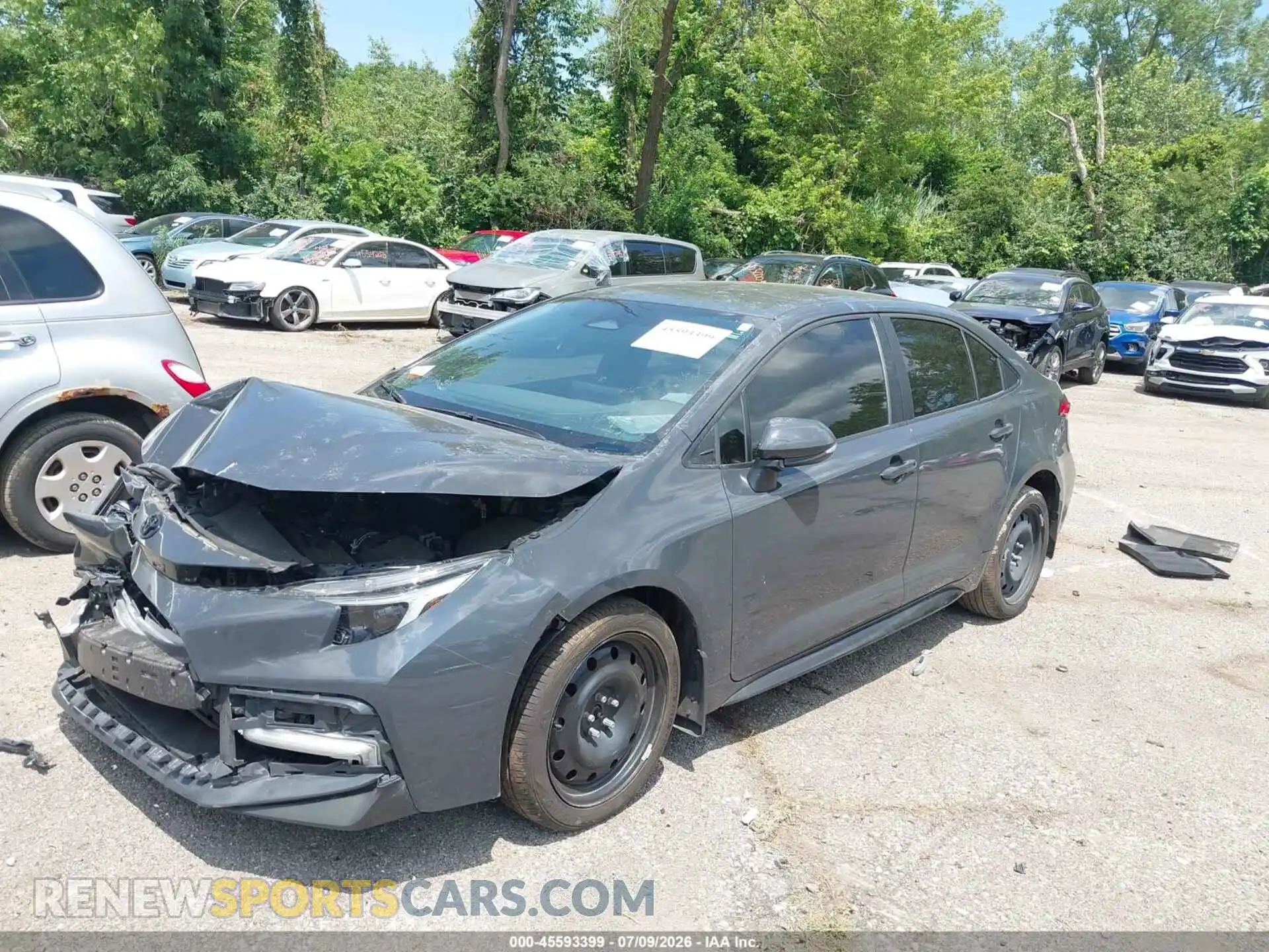 2 Photograph of a damaged car 5YFS4MCE8RP205144 TOYOTA COROLLA 2024