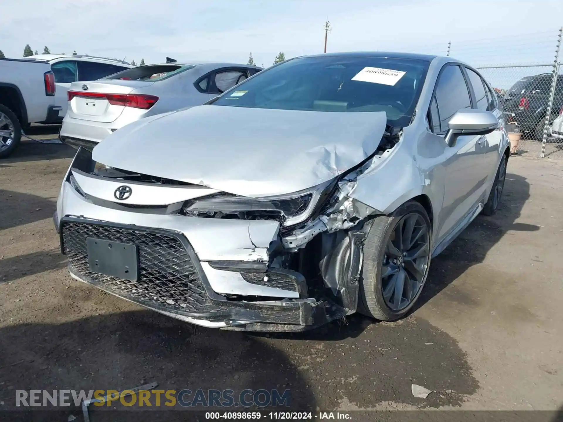 2 Photograph of a damaged car 5YFS4MCE8RP207685 TOYOTA COROLLA 2024