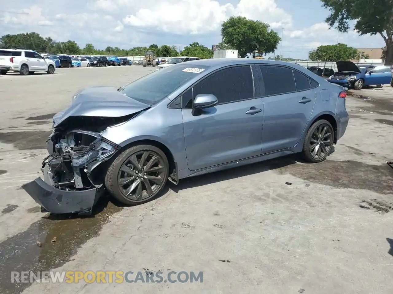 1 Photograph of a damaged car 5YFS4MCE8RP209923 TOYOTA COROLLA 2024