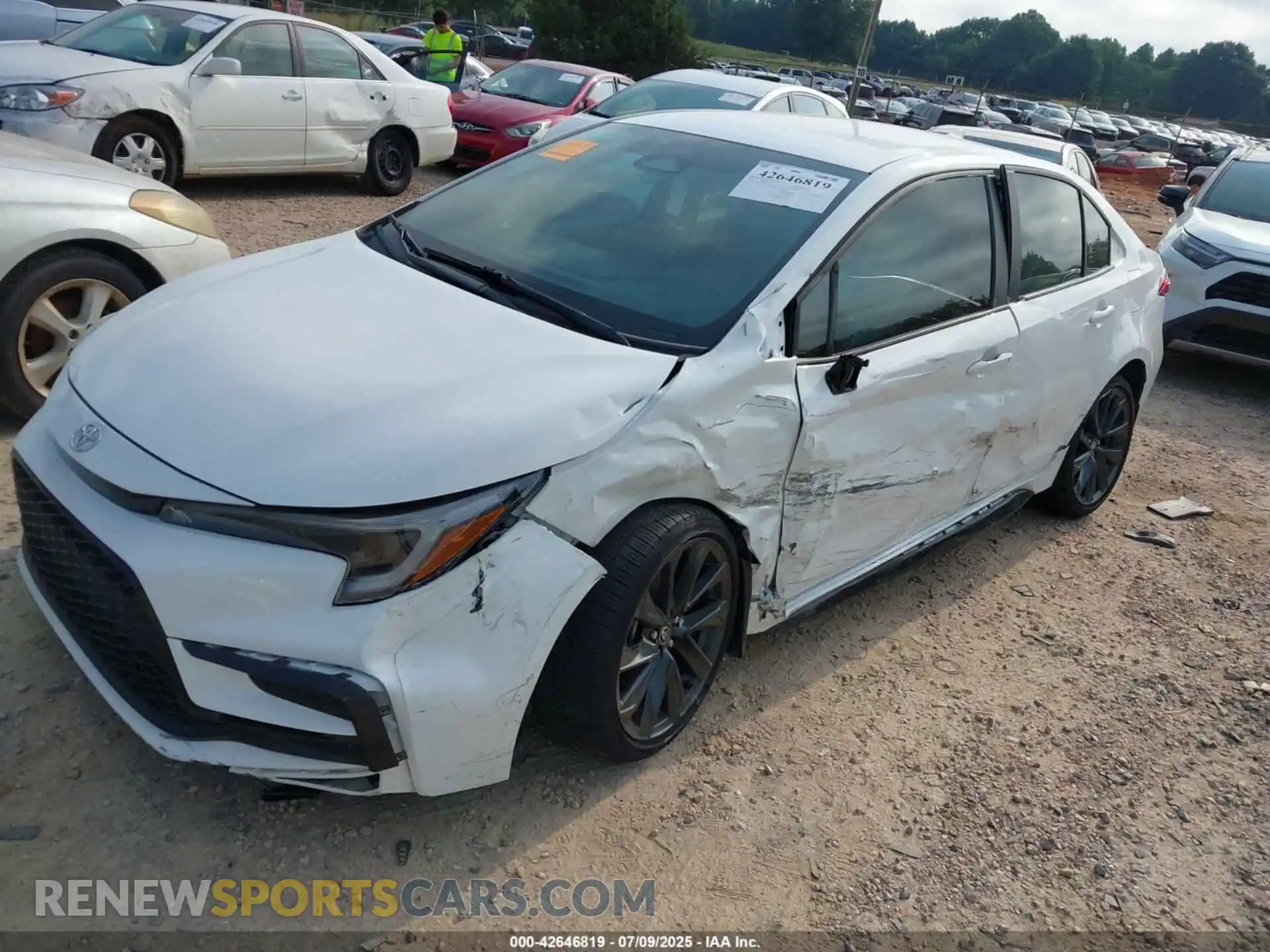 2 Photograph of a damaged car 5YFS4MCE8RP215074 TOYOTA COROLLA 2024