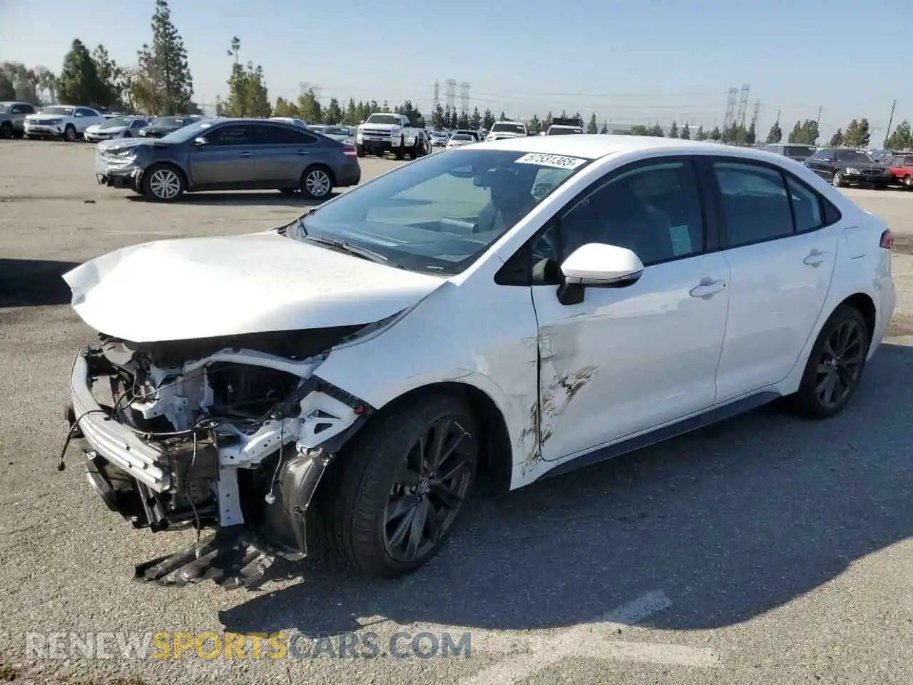 1 Photograph of a damaged car 5YFS4MCE8RP215334 TOYOTA COROLLA 2024