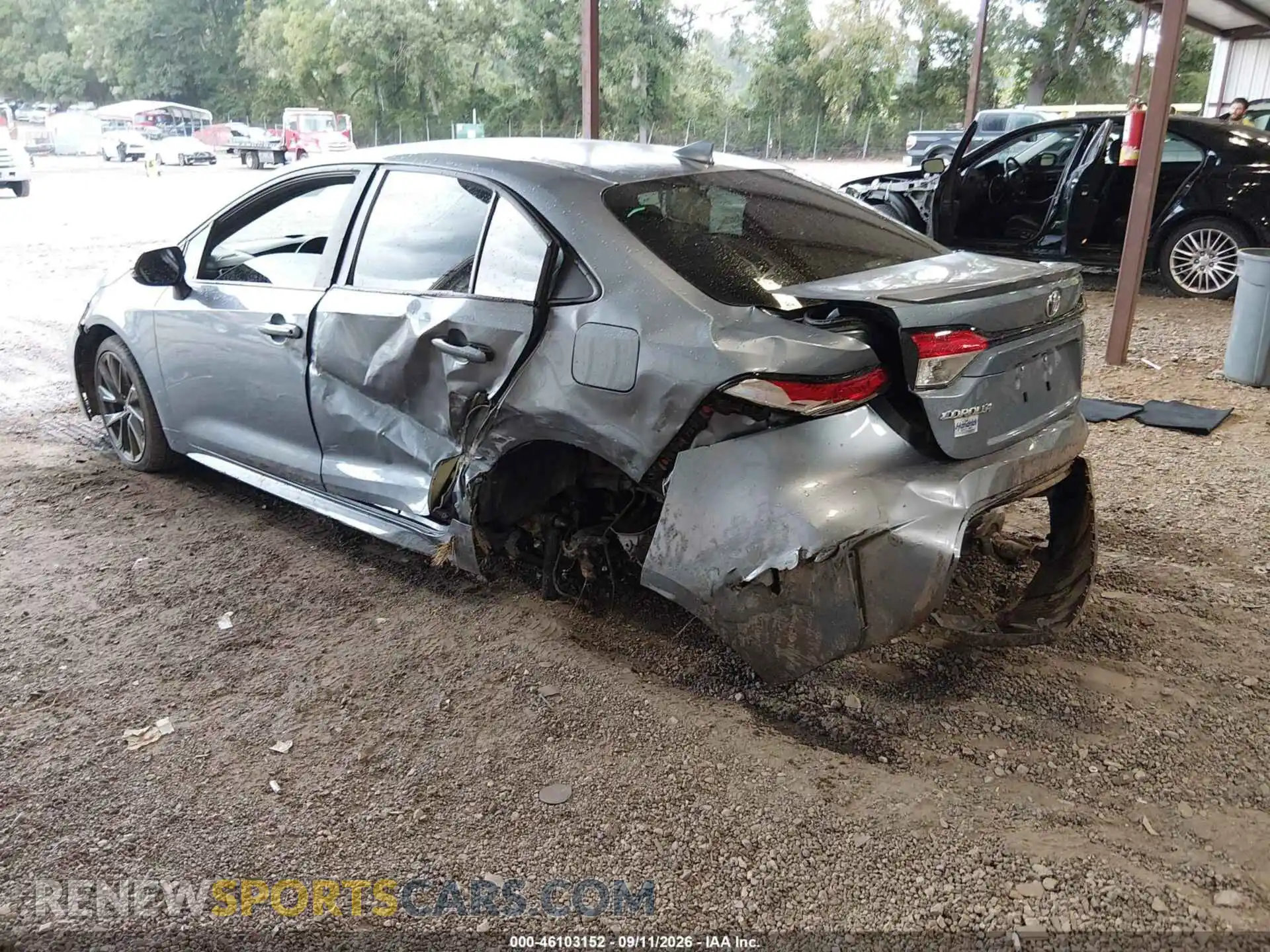 3 fotografías del automóvil dañado 5YFS4MCE9RP173885 TOYOTA COROLLA 2024