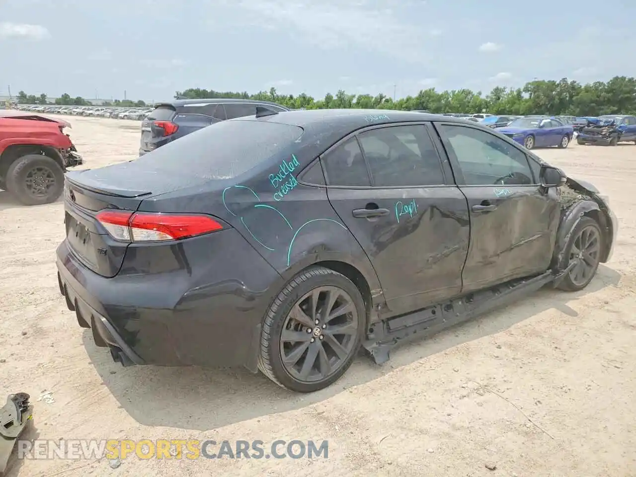 3 Photograph of a damaged car 5YFS4MCE9RP181341 TOYOTA COROLLA 2024