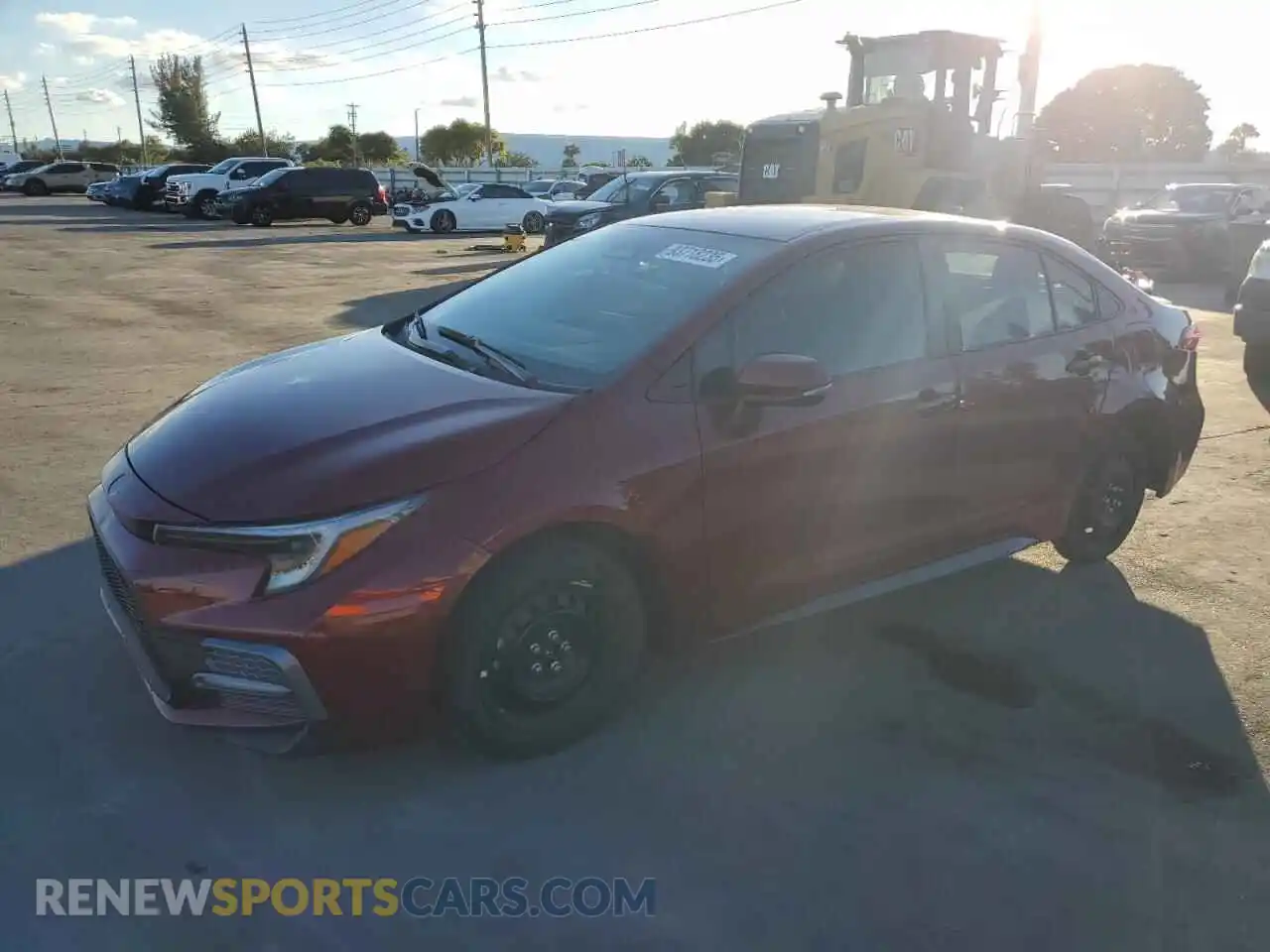 1 Photograph of a damaged car 5YFS4MCE9RP182845 TOYOTA COROLLA 2024