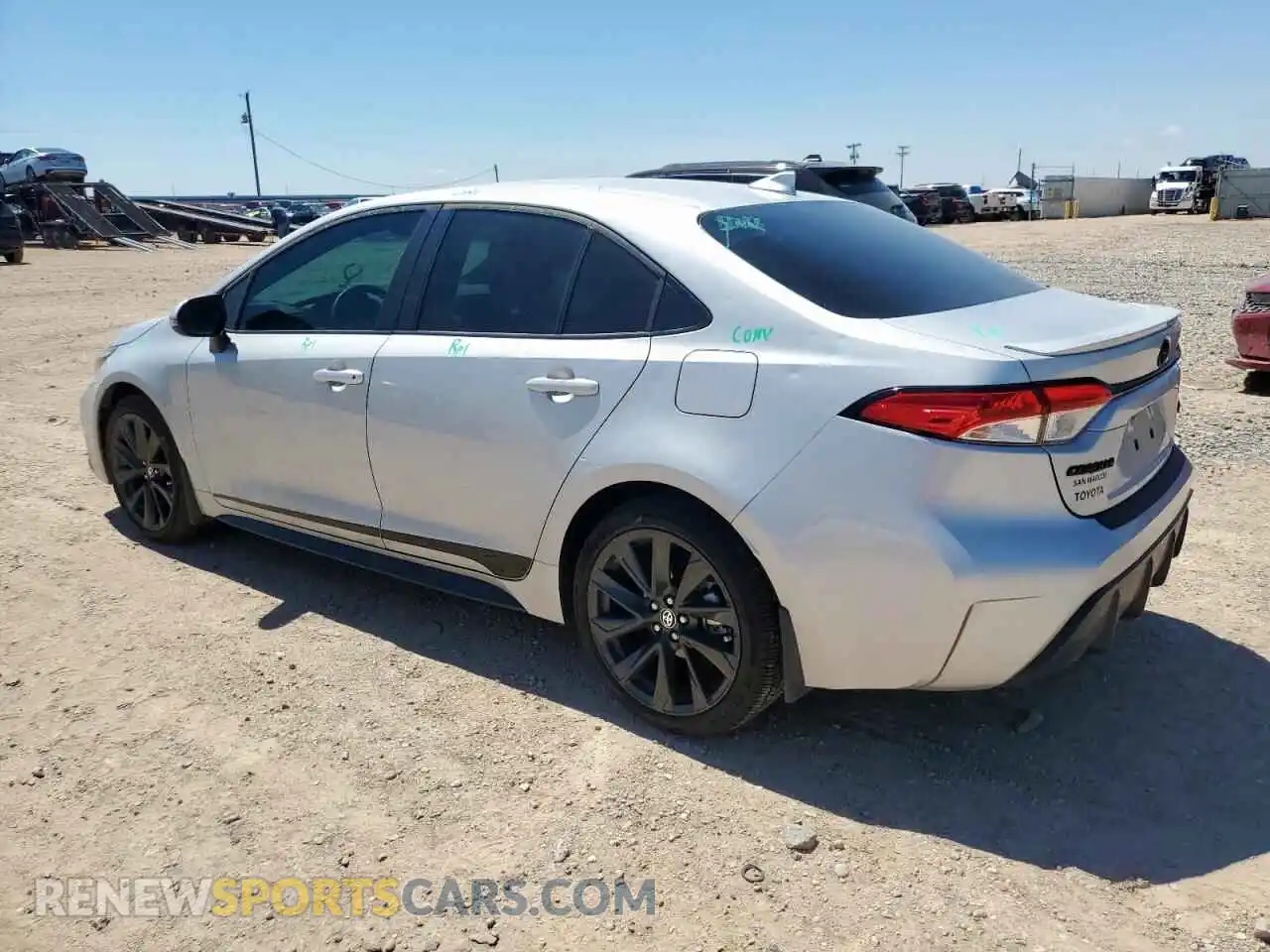 2 Photograph of a damaged car 5YFS4MCE9RP186670 TOYOTA COROLLA 2024